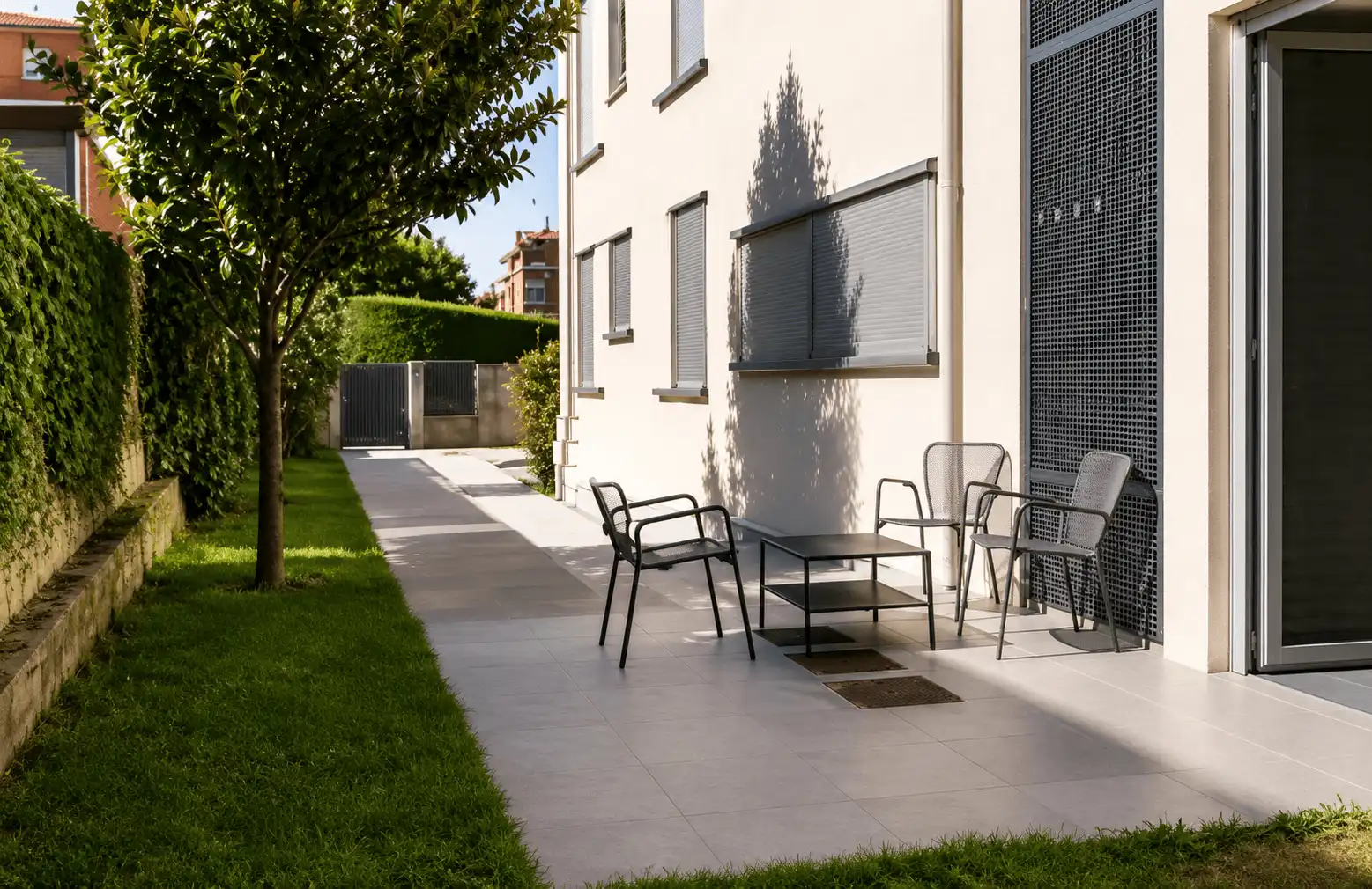 Terrace of Flat for rent in Santander  with Heating, Furnished and Oven