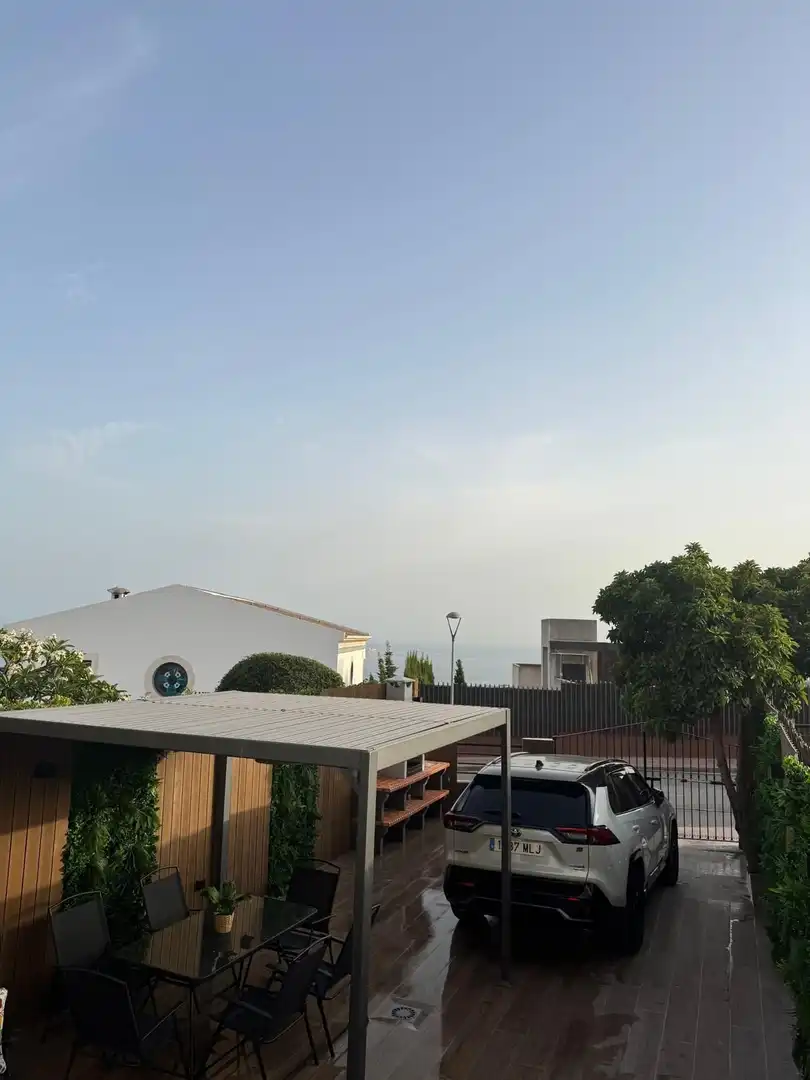 Exterior view of Flat for rent in Rincón de la Victoria  with Air Conditioner, Heating and Private garden
