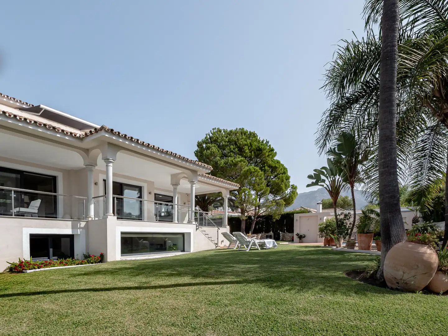 Jardín de Casa o chalet en venta en Marbella con Aire acondicionado, Calefacción y Piscina