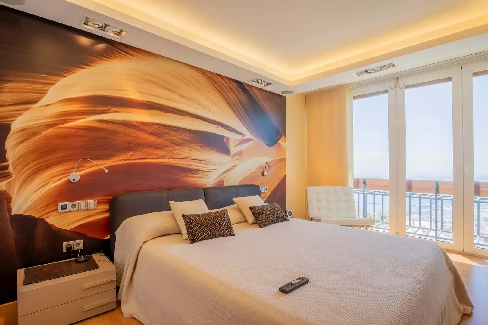 Bedroom of Flat for sale in Santa Cruz de Tenerife  with Air Conditioner, Furnished and Jacuzzi