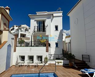 Exterior view of House or chalet for sale in Nerja  with Private garden and Oven