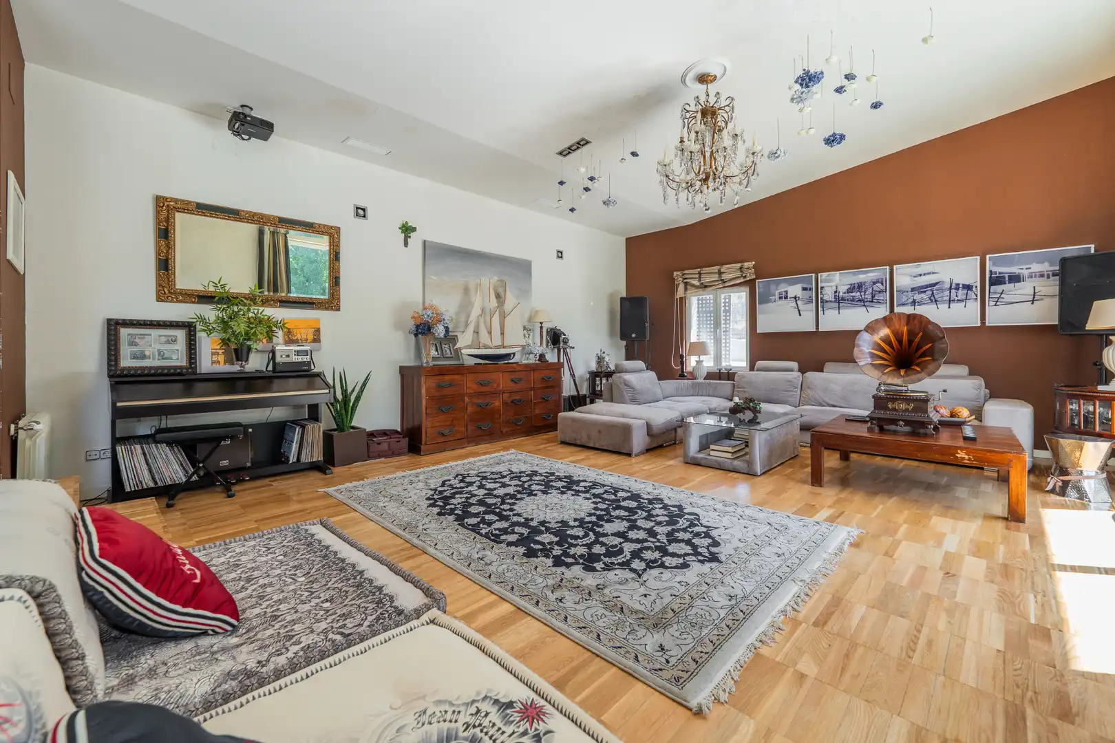 Living room of Houses for sale in Algete  with Private garden, Terrace and Swimming Pool