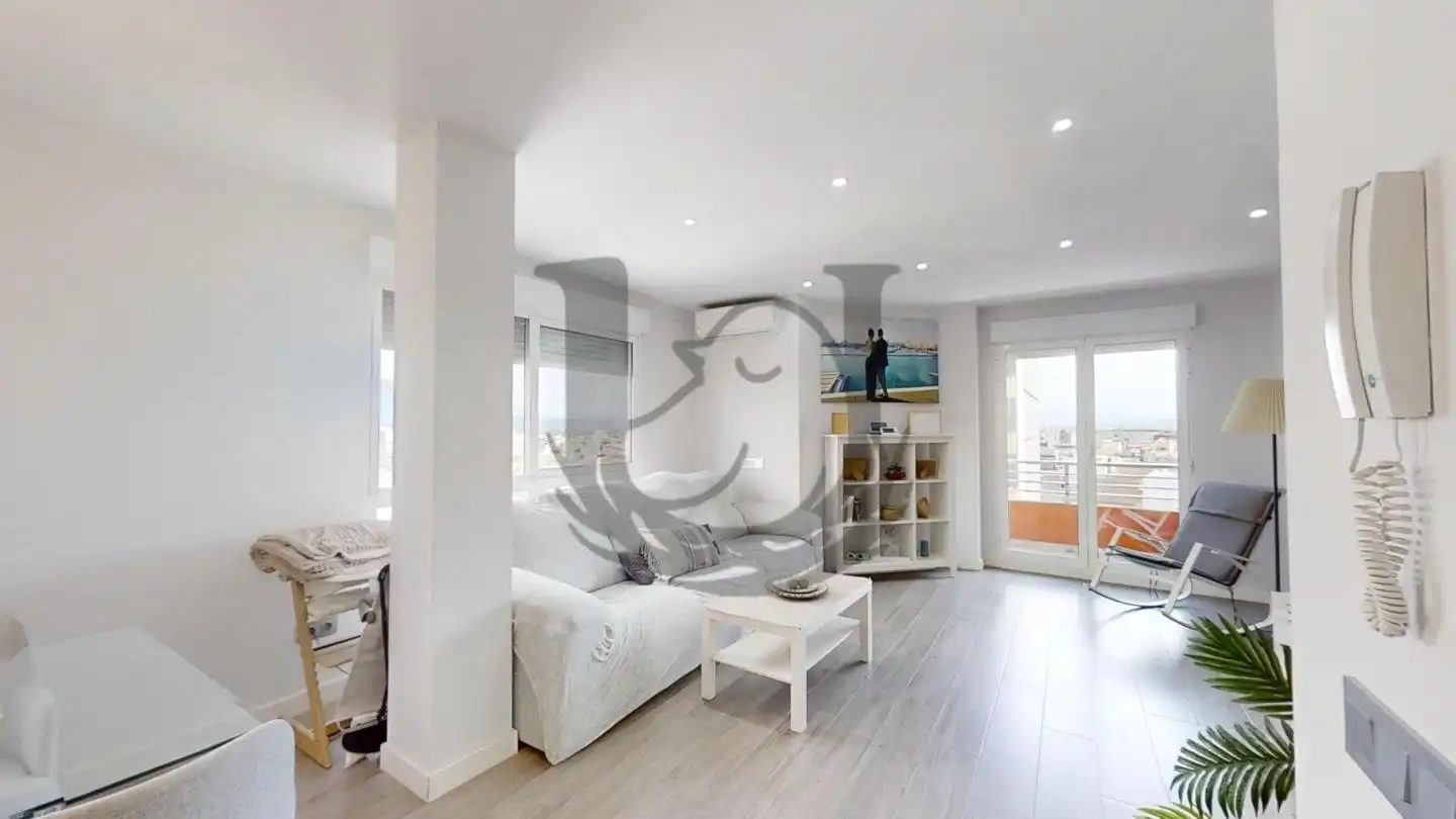 Sala de estar de Piso en venta en Alginet con Aire acondicionado, Terraza y Balcón