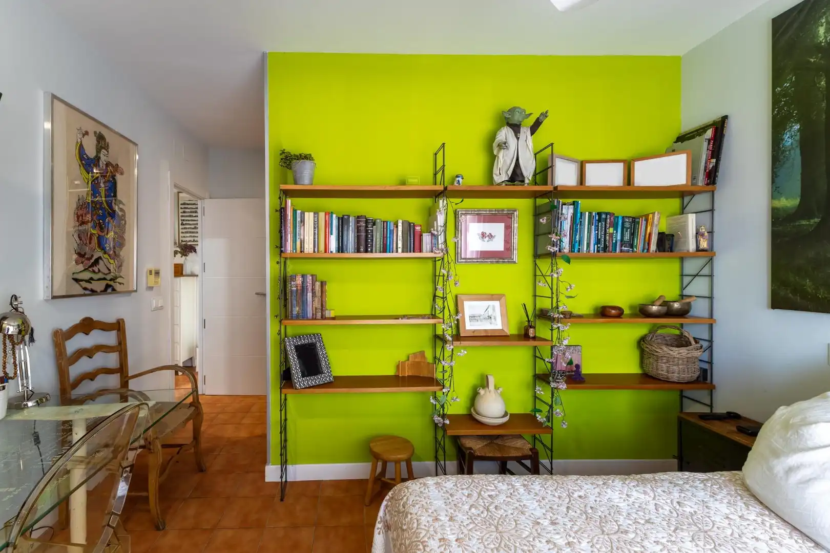 Dormitori de Casa o xalet en venda en Madrid amb Aire condicionat, Calefacció i Jardí privat