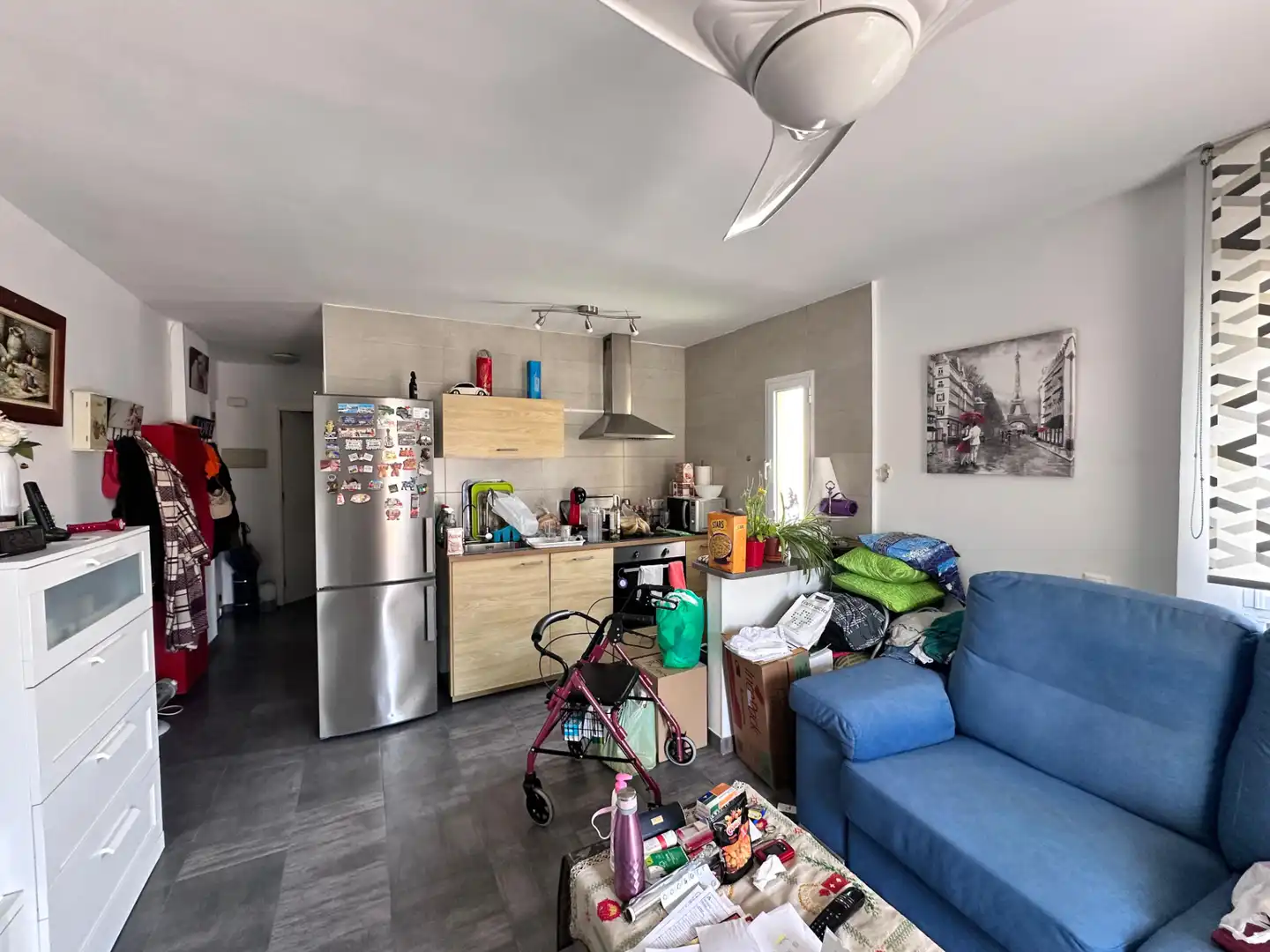 Cocina de Apartamento en venta en Benalmádena con Aire acondicionado, Terraza y Amueblado