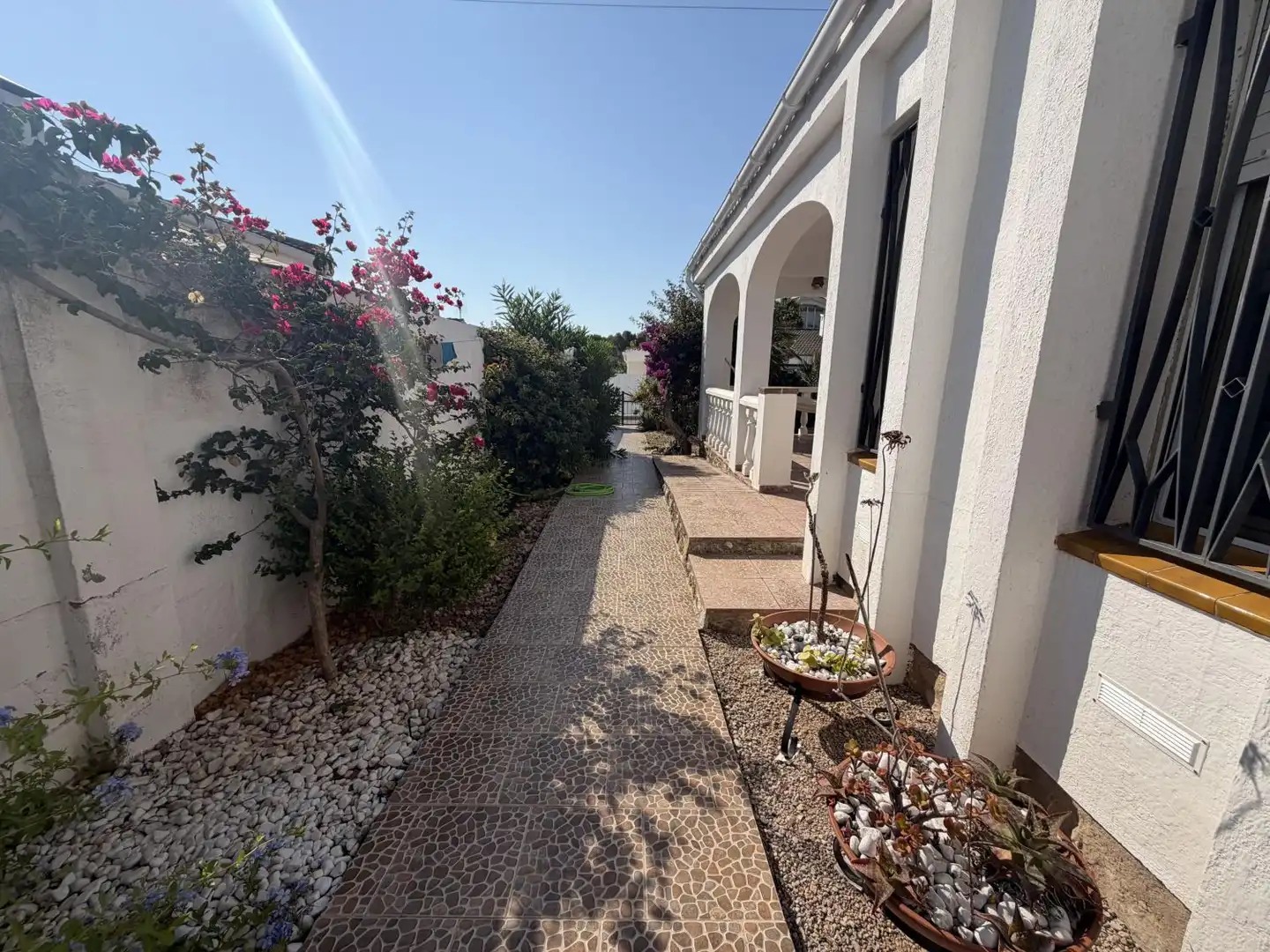 Garden of Houses for sale in Alcanar  with Air Conditioner, Heating and Private garden