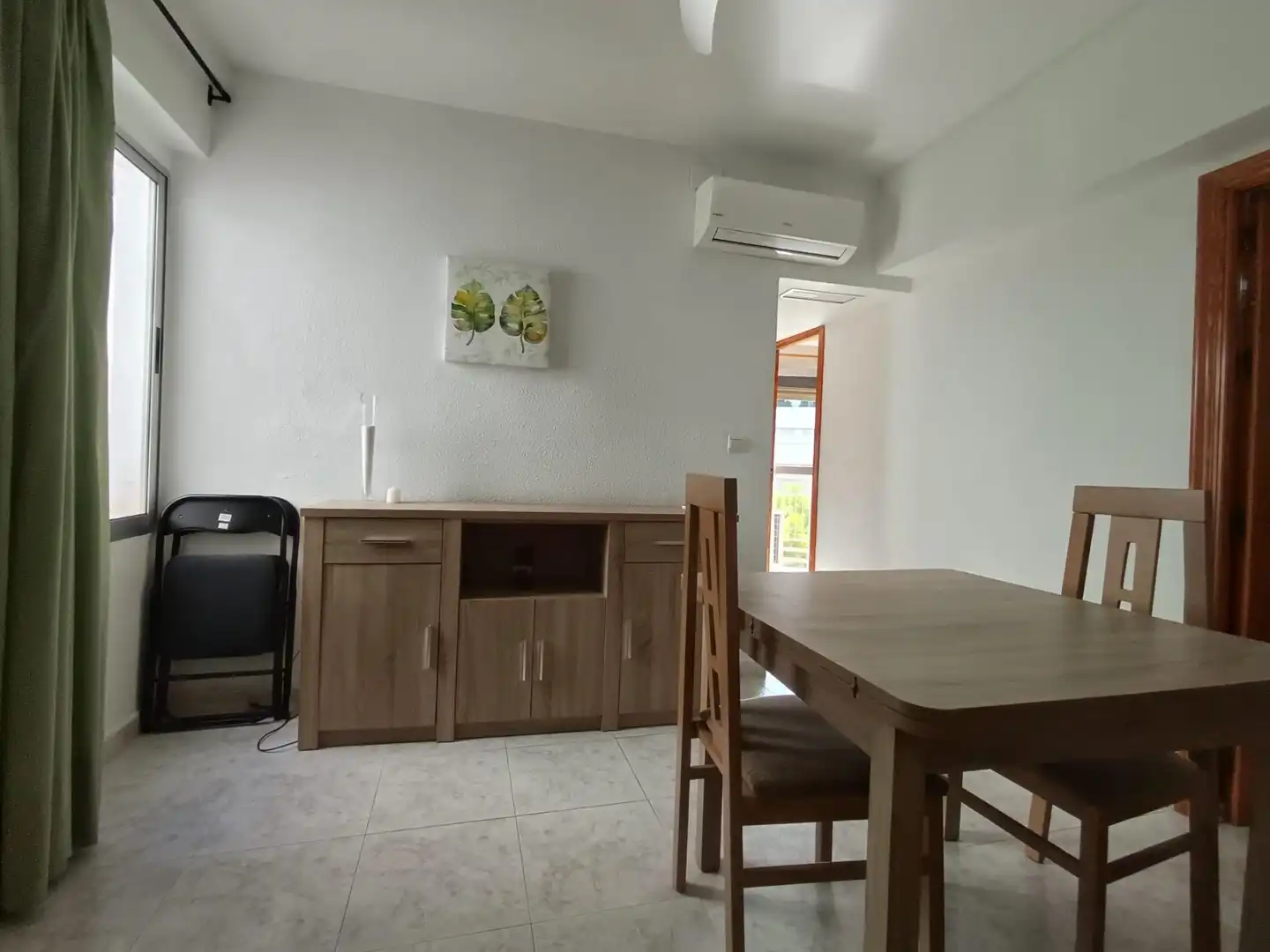 Dining room of Flat for sale in Córdoba  with Air Conditioner, Terrace and Furnished