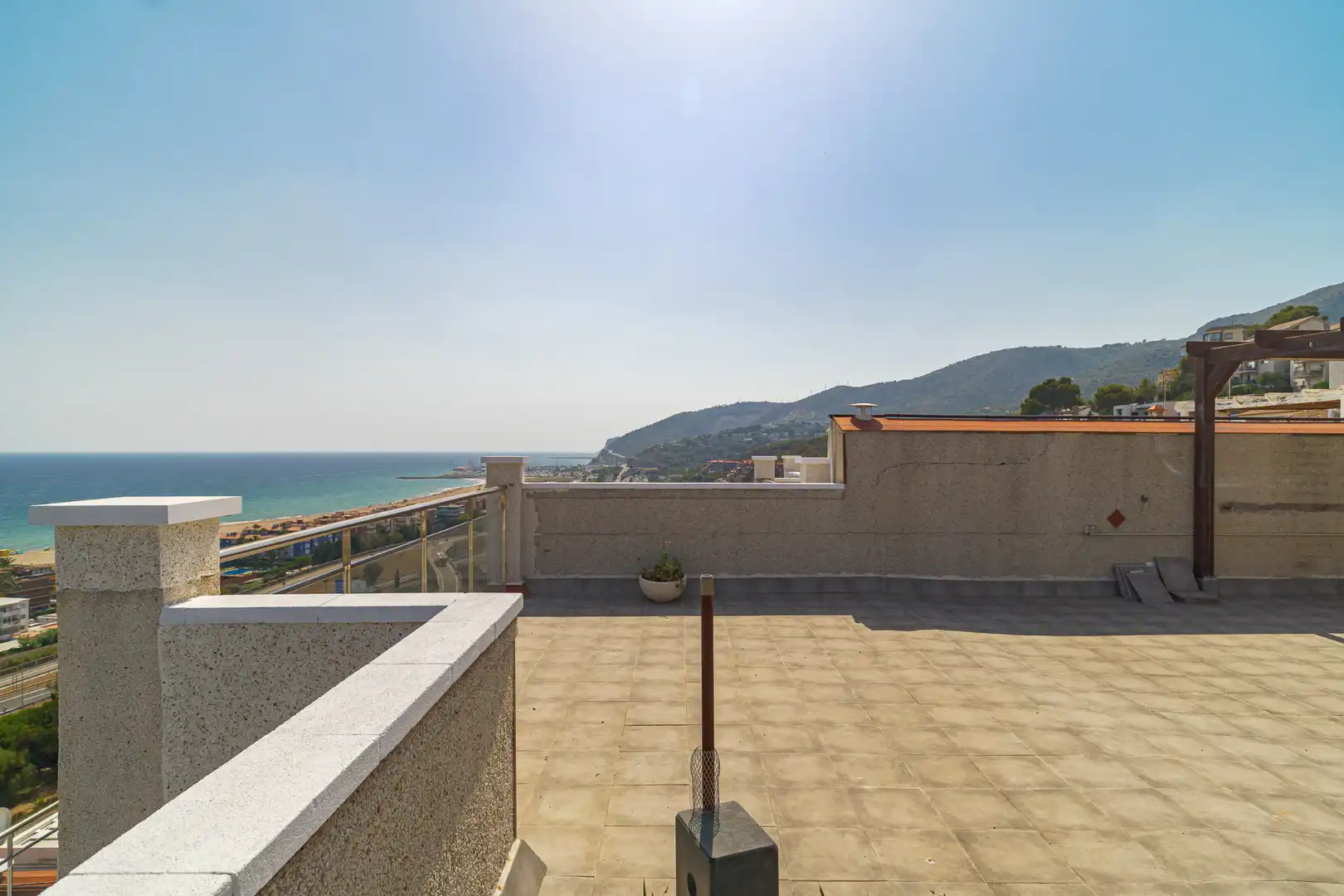 Terrace of Flat for sale in Sitges  with Heating, Terrace and Storage room