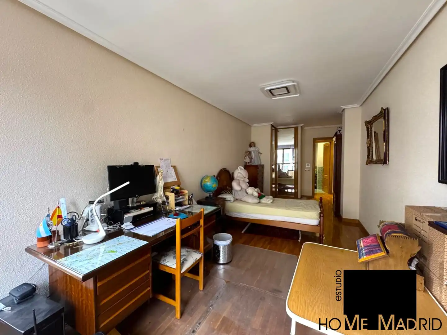 Bedroom of Flat for sale in Palencia  with Heating, Parquet flooring and Storage room