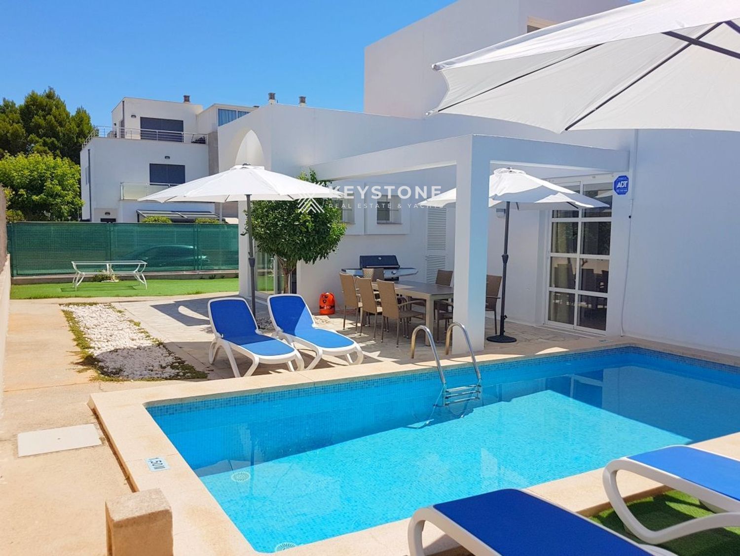 Piscina de Casa o xalet de lloguer en Santa Margalida amb Aire condicionat, Terrassa i Traster