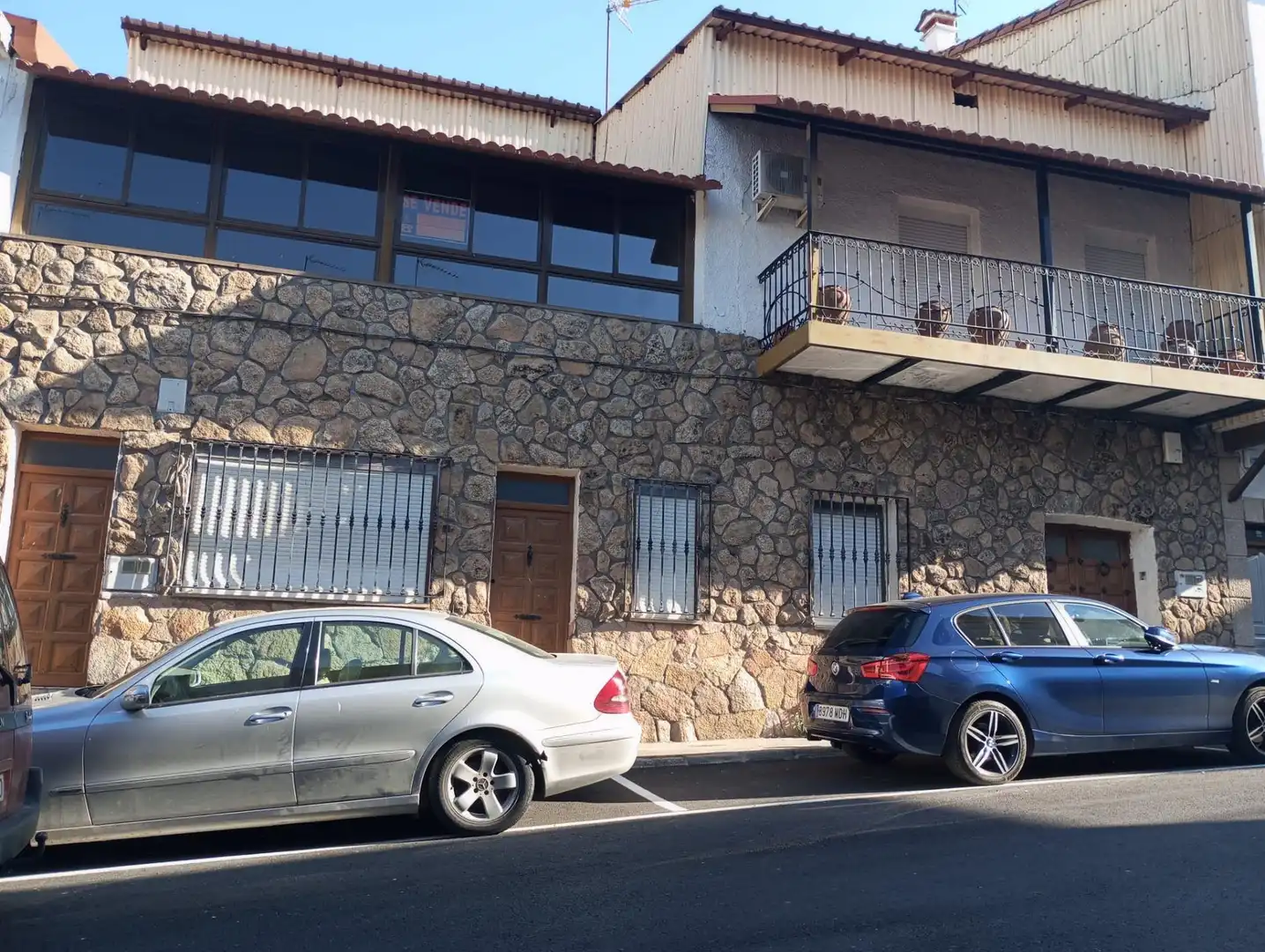 Exterior view of Country homes for sale in Poyales del Hoyo  with Air Conditioner, Terrace and Storage room