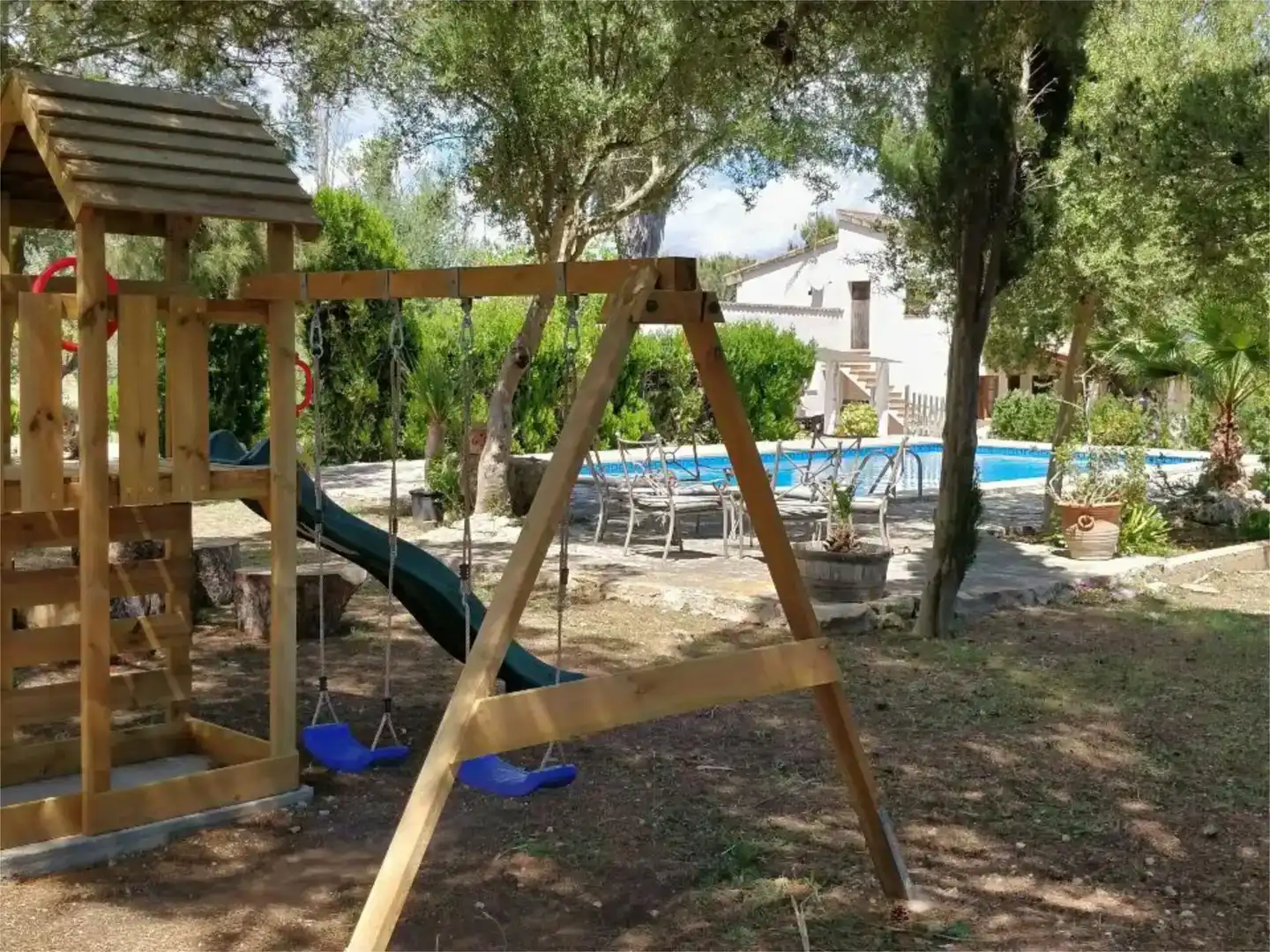 Swimming pool of Houses for rent in Manacor  with Air Conditioner, Private garden and Storage room