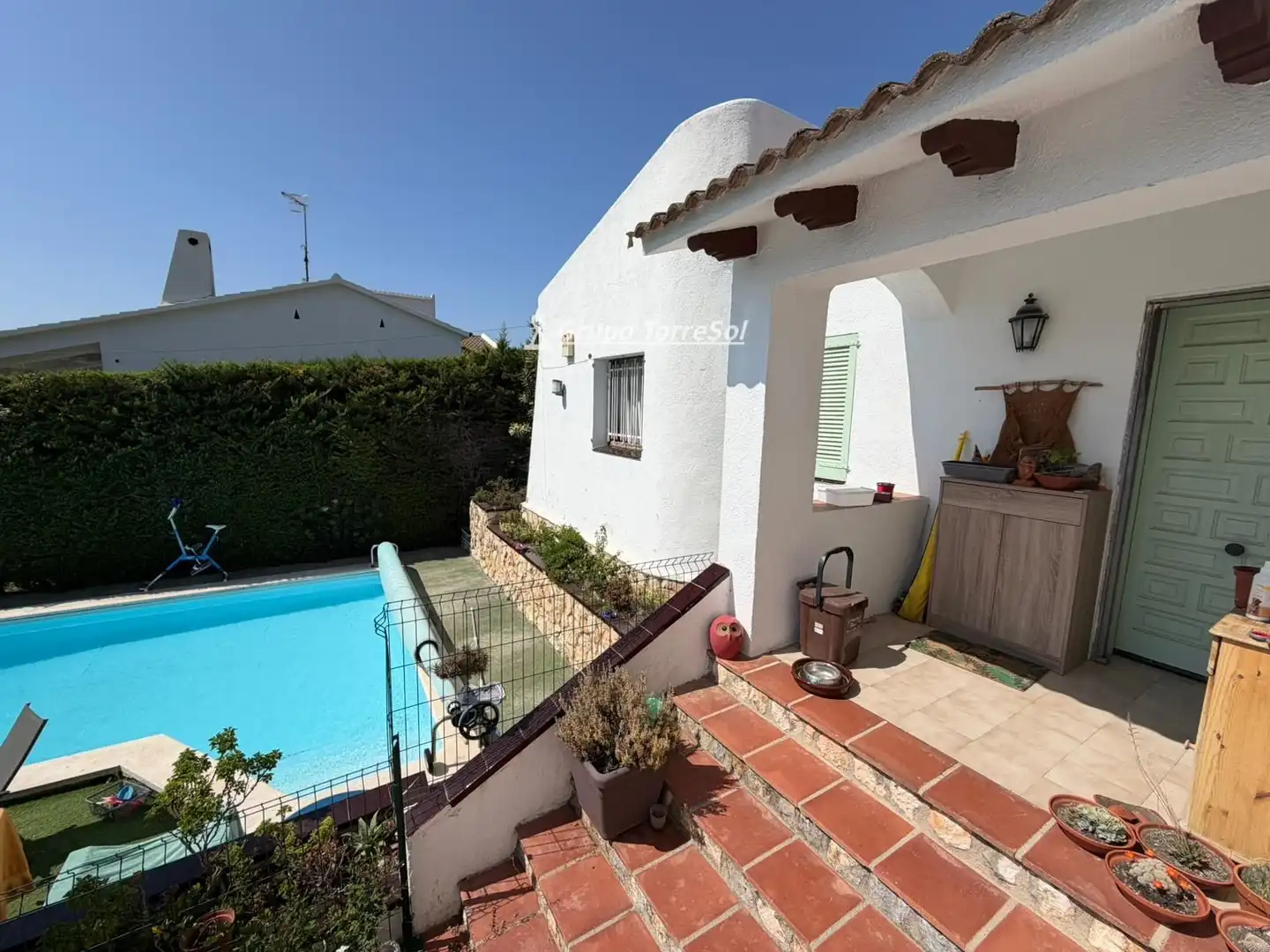 Außenansicht von Haus oder Chalet zum Verkauf in El Vendrell mit Heizung, Privatgarten und Terrasse