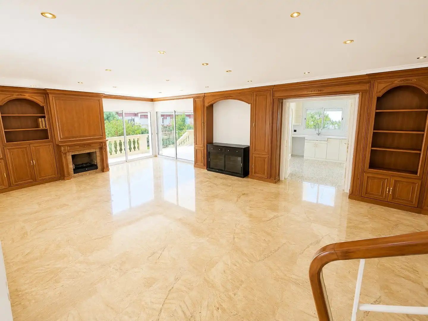 Sala de estar de Casa o chalet en venta en El Masnou con Calefacción, Jardín privado y Parquet