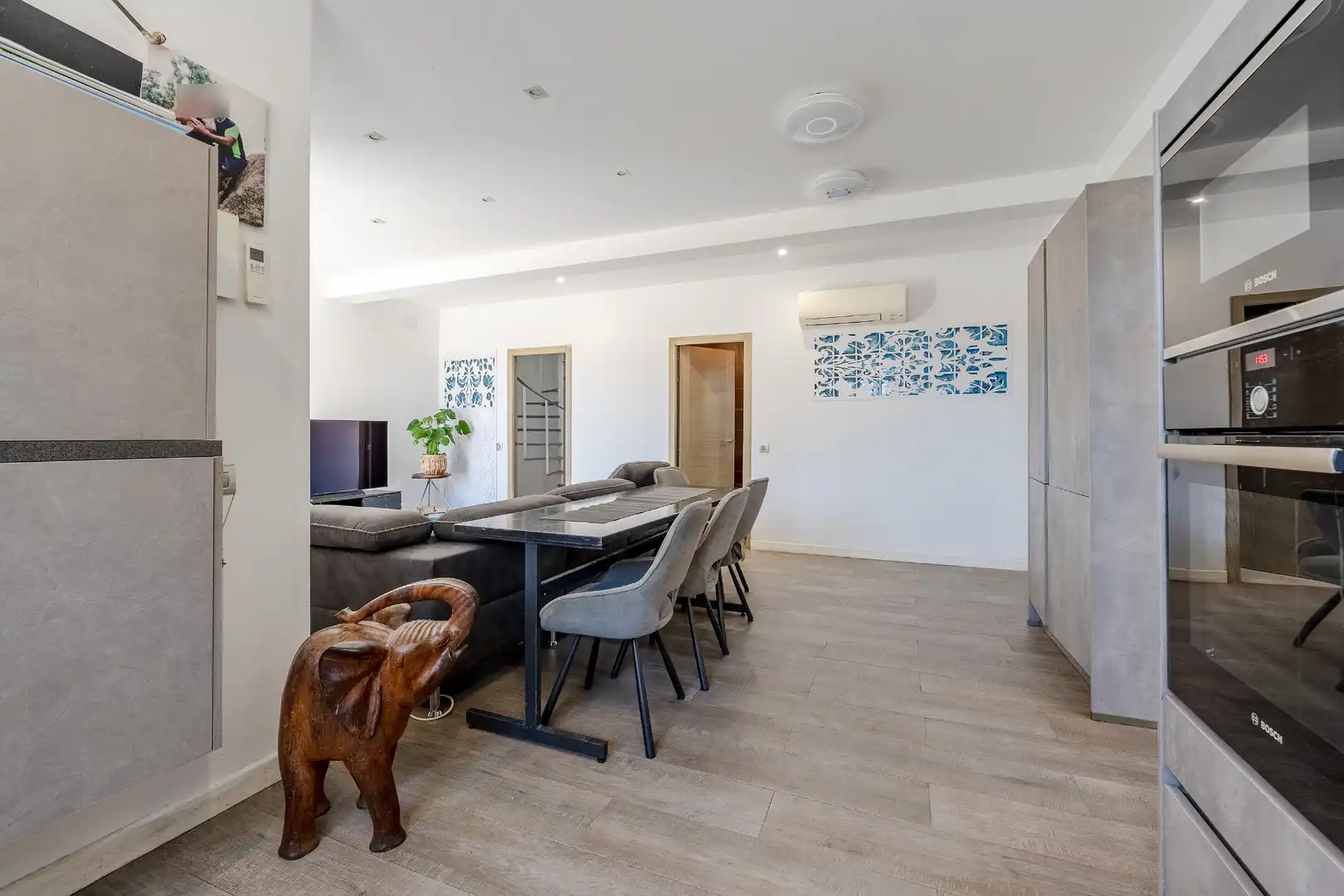 Sala d'estar de Casa o xalet en venda en Tiana amb Aire condicionat, Calefacció i Jardí privat