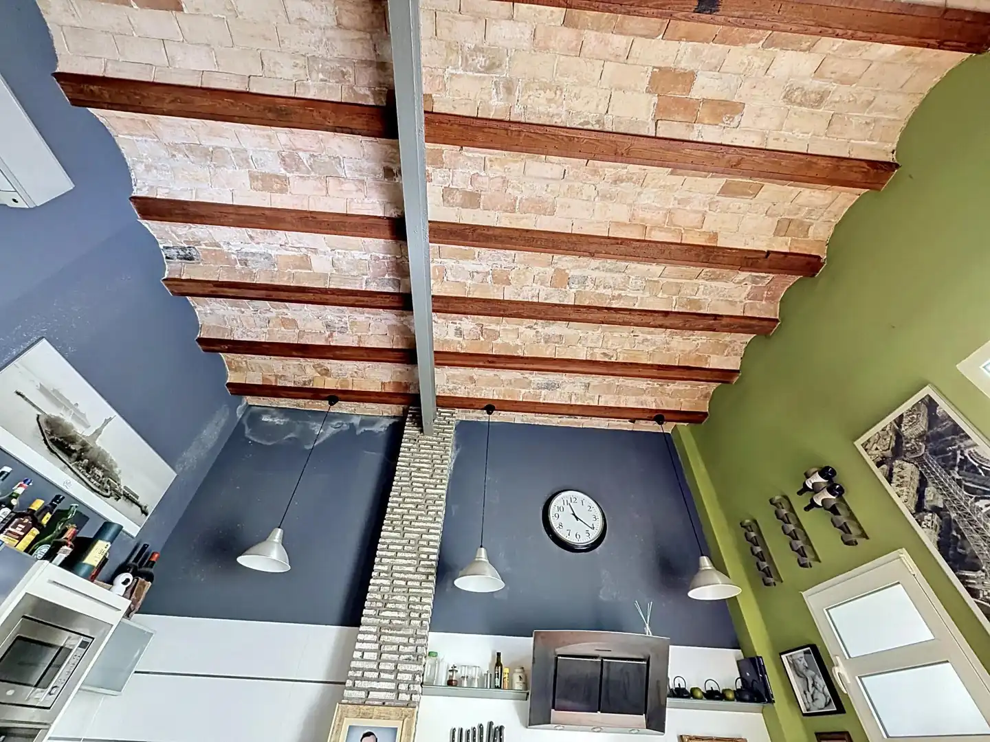Kitchen of Houses for sale in Valencia  with Air Conditioner, Heating and Parquet flooring