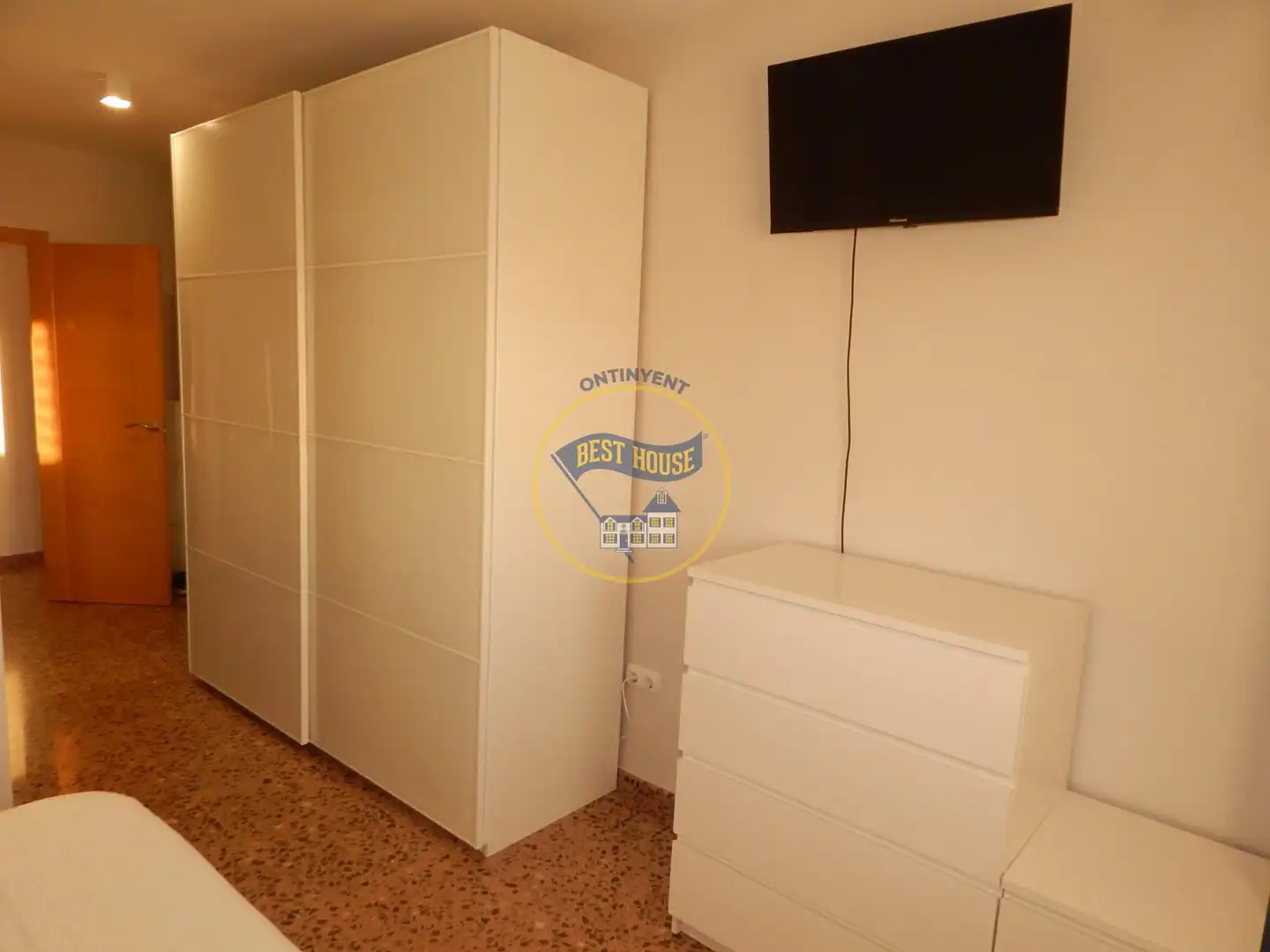 Schlafzimmer von Wohnung zum Verkauf in Bocairent mit Klimaanlage, Heizung und Abstellraum