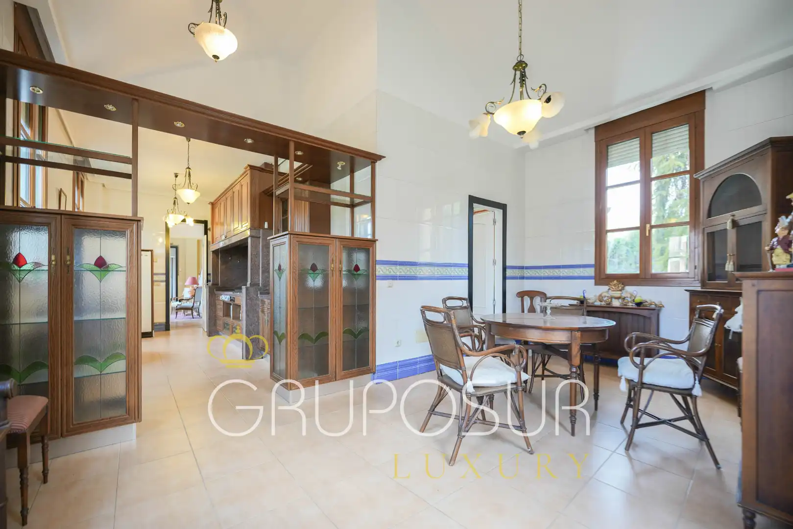 Comedor de Casa o chalet en venta en Valladolid con Calefacción, Jardín privado y Parquet