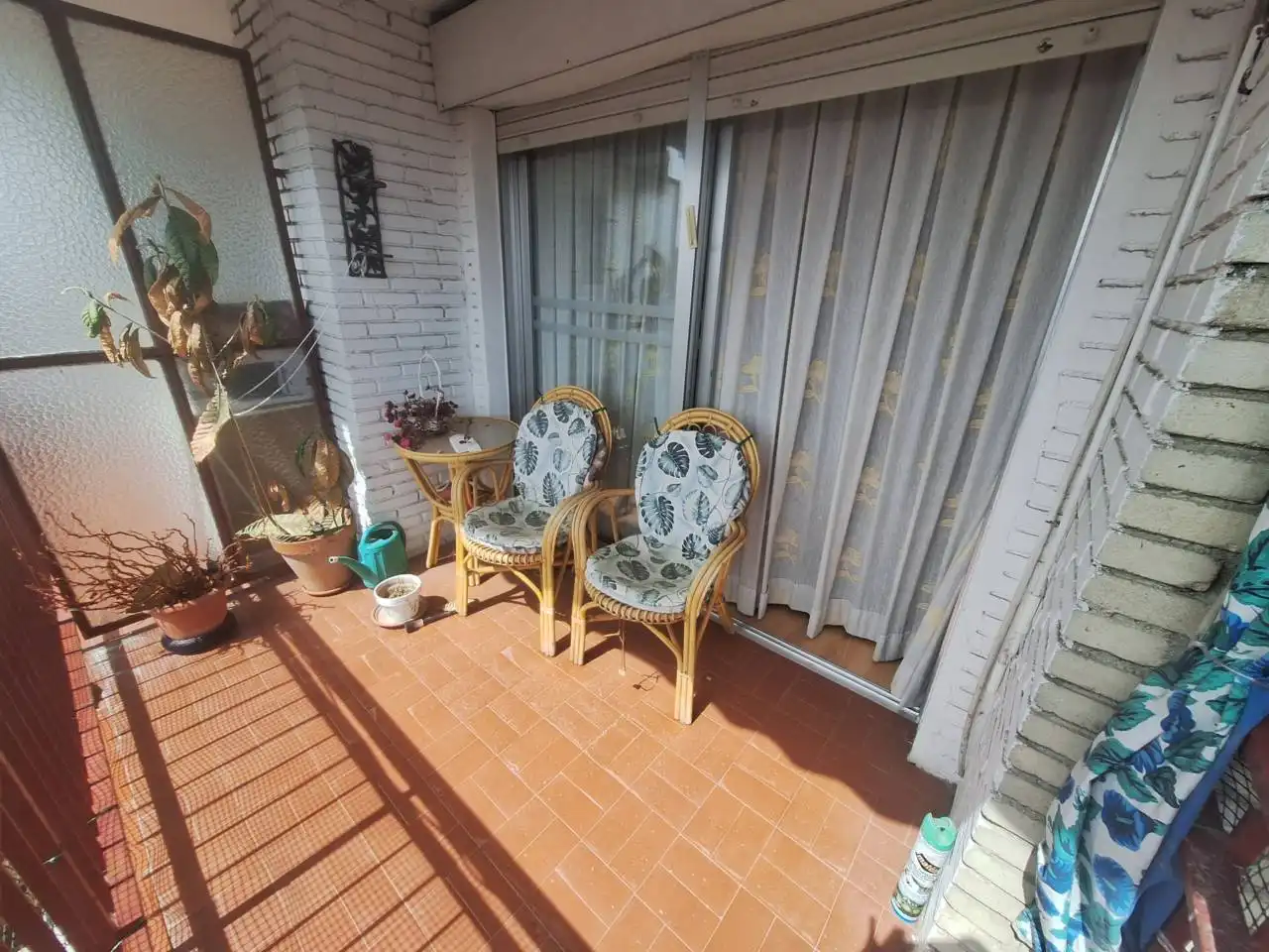 Balcony of Flat for sale in Fuenlabrada  with Air Conditioner, Parquet flooring and Terrace
