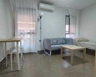 Sala d'estar de Estudi de lloguer en  Murcia Capital amb Aire condicionat i Calefacció