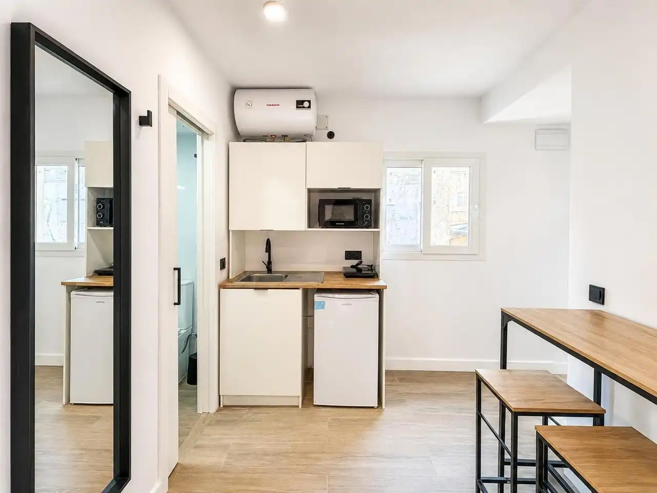 Küche von Wohnung zur Miete in Valladolid mit Klimaanlage und Möbliert