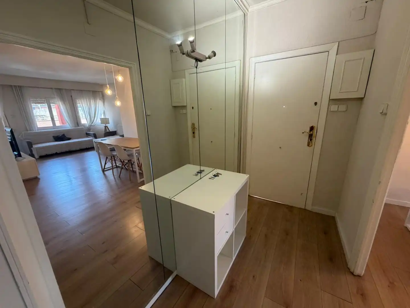 Bedroom of Flat for rent in Lleida  with Heating, Parquet flooring and Furnished