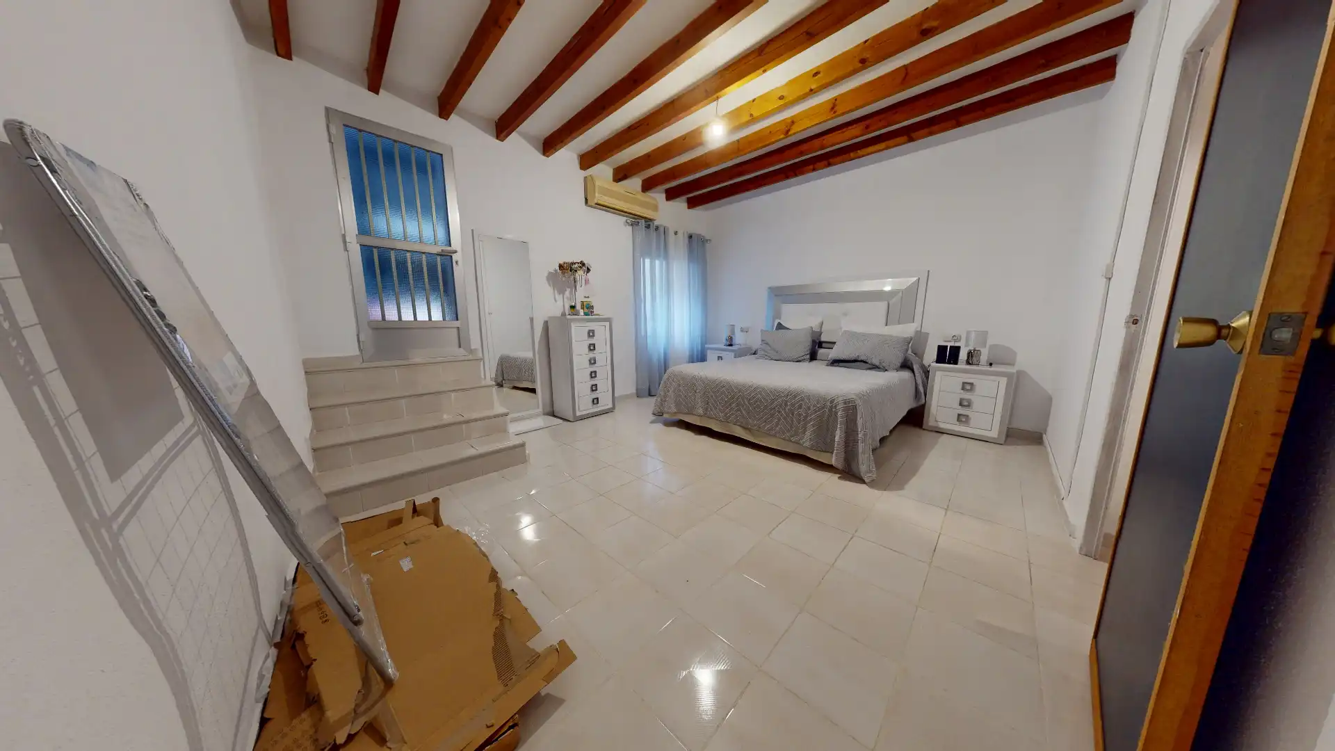Bedroom of Detached homes for sale in Busot  with Air Conditioner, Terrace and Storage room