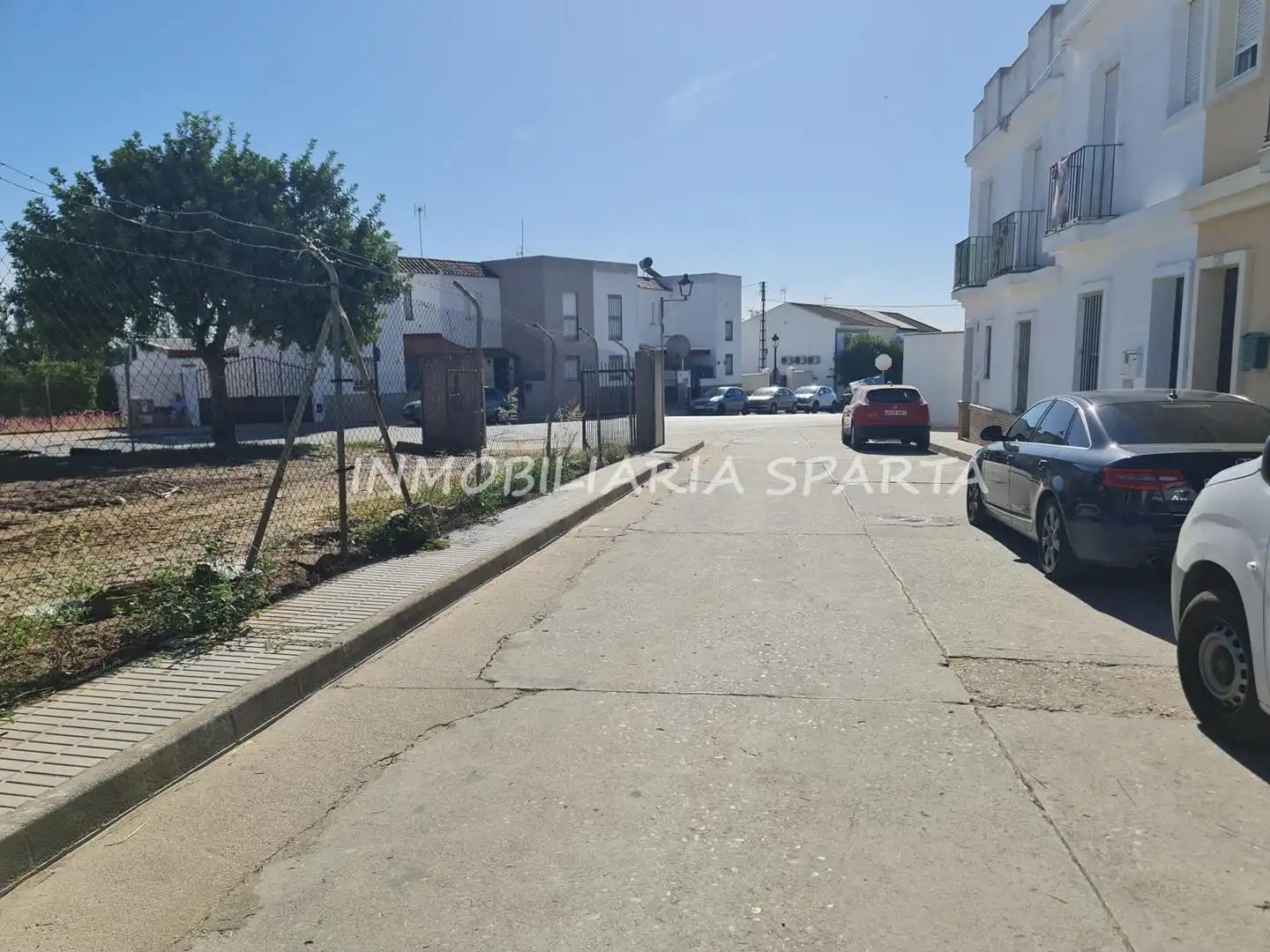 Vista exterior de Casa adosada en venda en Hinojos