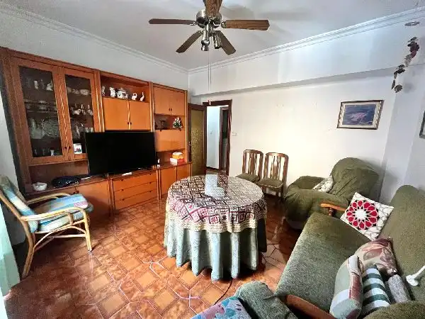 Living room of Flat for sale in Alicante / Alacant  with Air Conditioner, Heating and Balcony