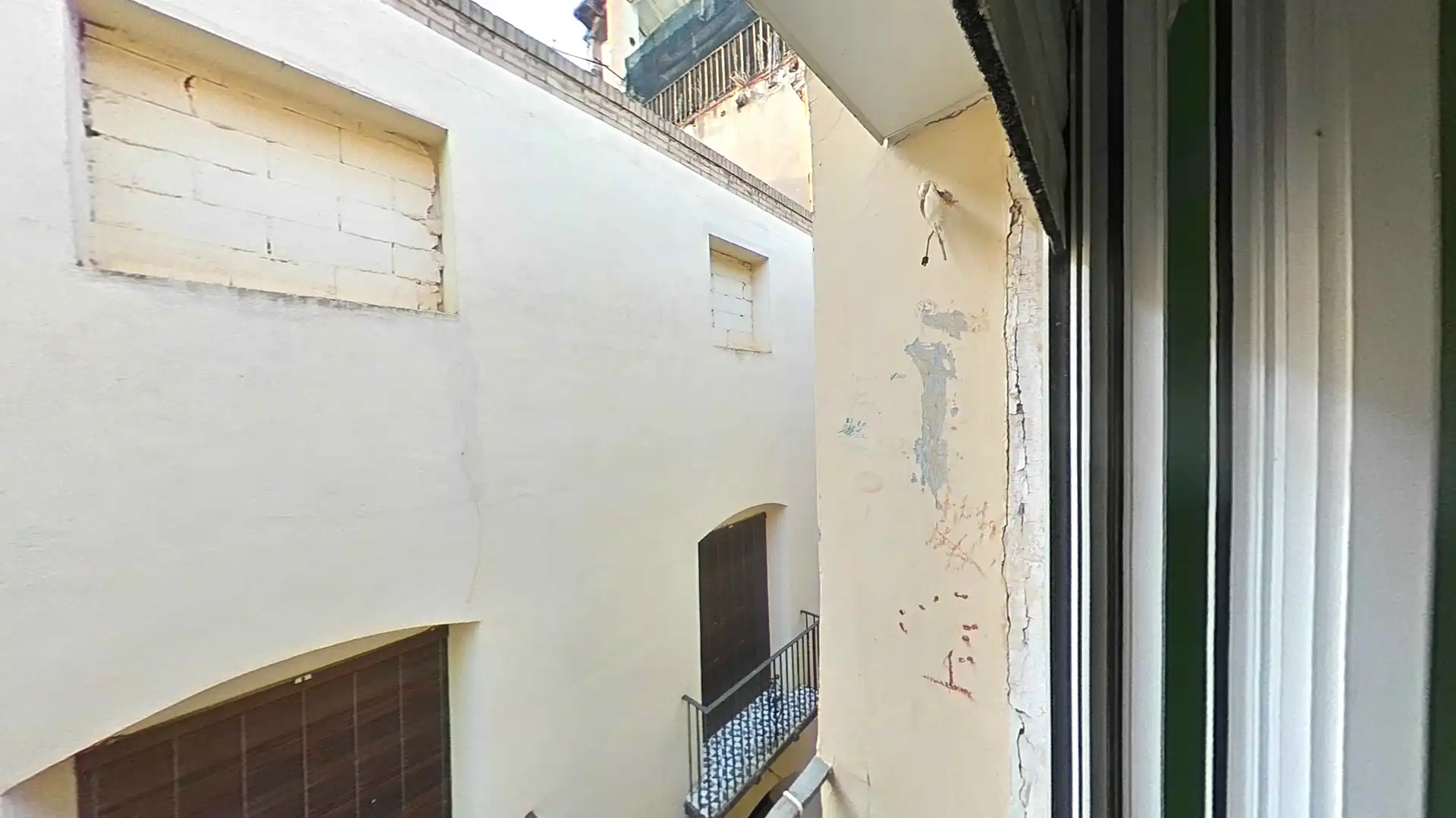 Balcony of Flat for sale in Fraga  with Air Conditioner
