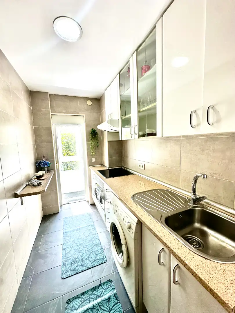 Küche von Wohnung zum Verkauf in Madrid mit Heizung und Terrasse