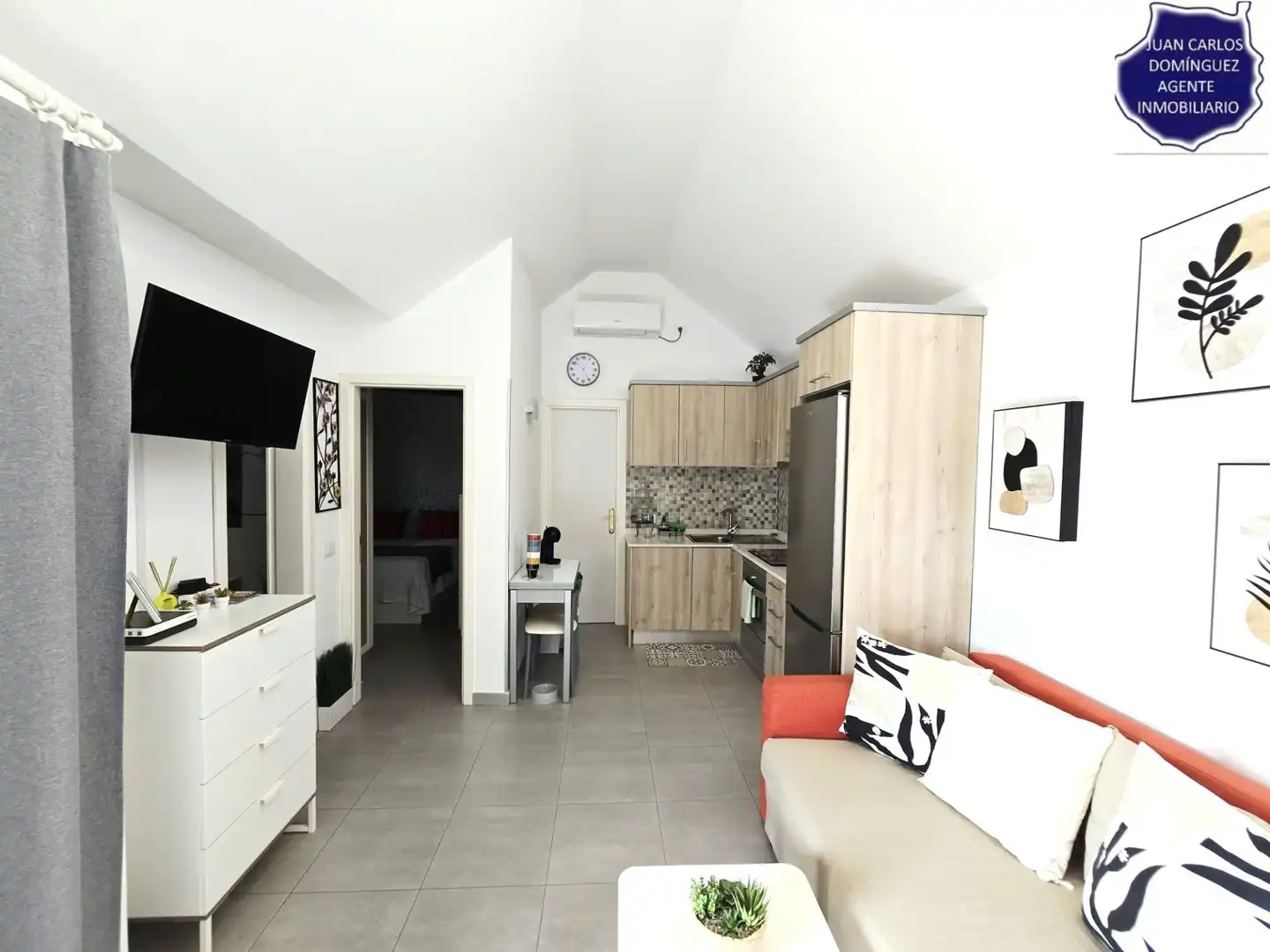 Sala de estar de Casa o chalet de alquiler en San Bartolomé de Tirajana con Aire acondicionado, Terraza y Amueblado