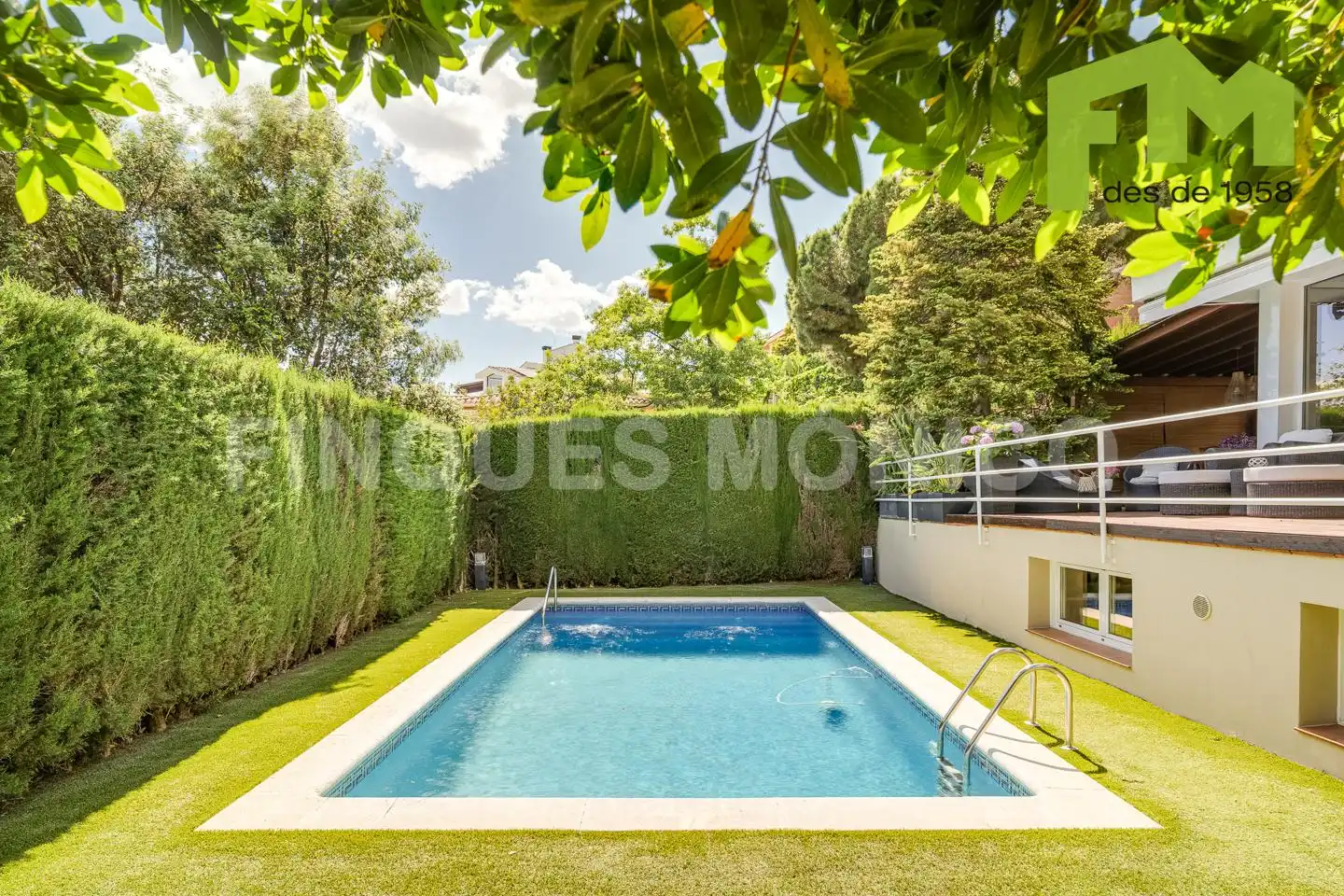 Piscina de Casa o xalet en venda en Teià amb Aire condicionat, Calefacció i Jardí privat