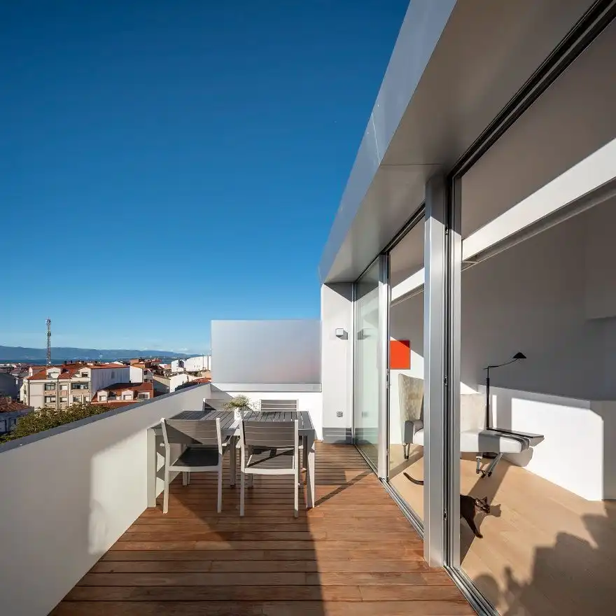 Terrassa de Casa o xalet en venda en O Grove   amb Calefacció i Terrassa