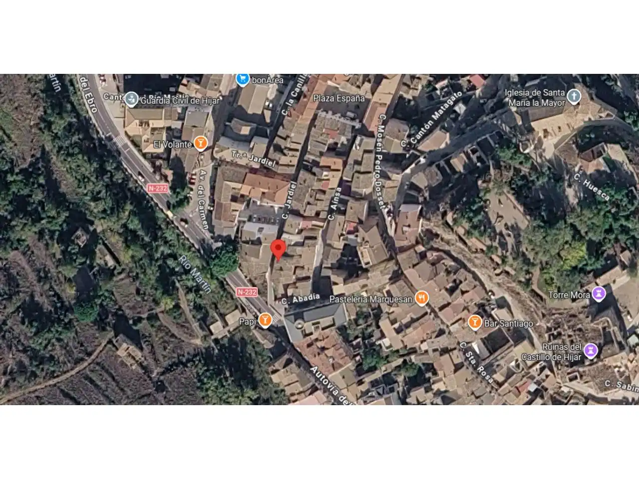 Vista exterior de Residencial en venta en Híjar