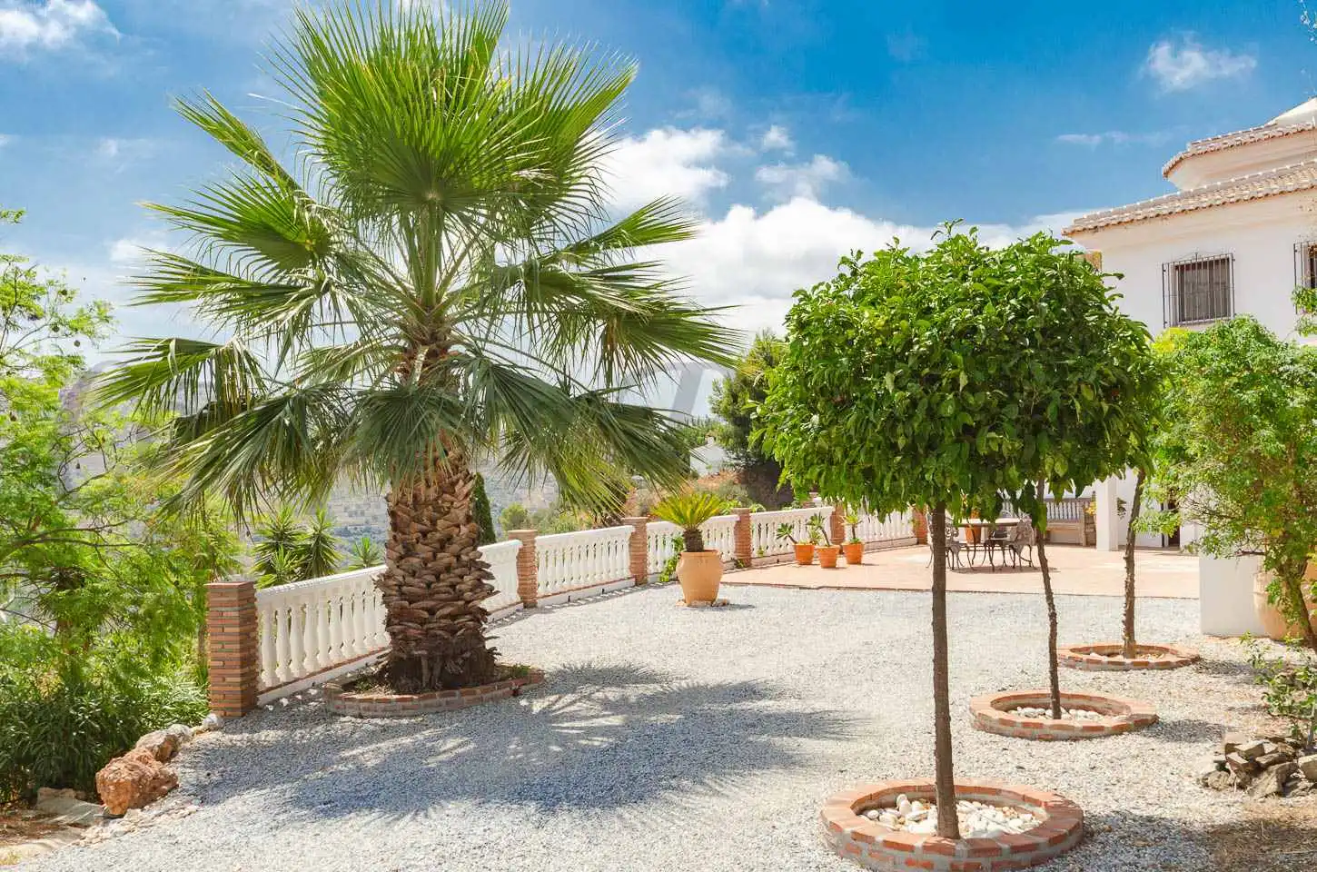 Garden of Country homes for sale in Cómpeta  with Air Conditioner, Private garden and Terrace