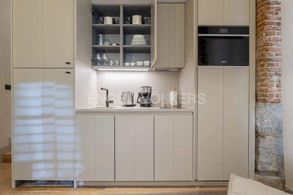 Cocina de Piso de alquiler en Madrid con Aire acondicionado, Calefacción y Amueblado