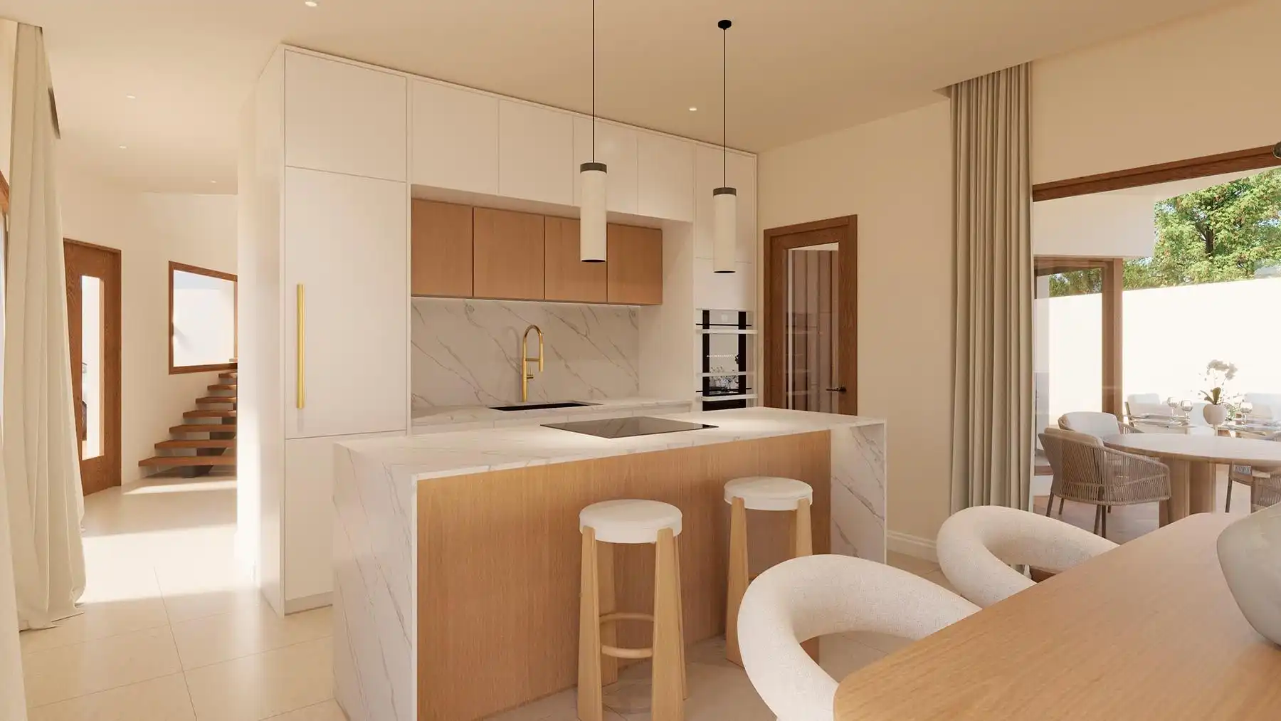 Cocina de Casa o chalet en venta en Orihuela con Jardín privado, Terraza y Piscina
