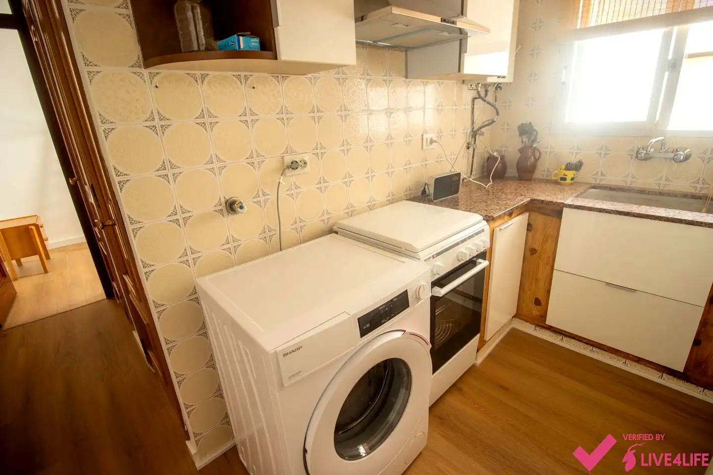 Kitchen of Flat for rent in Godella  with Furnished