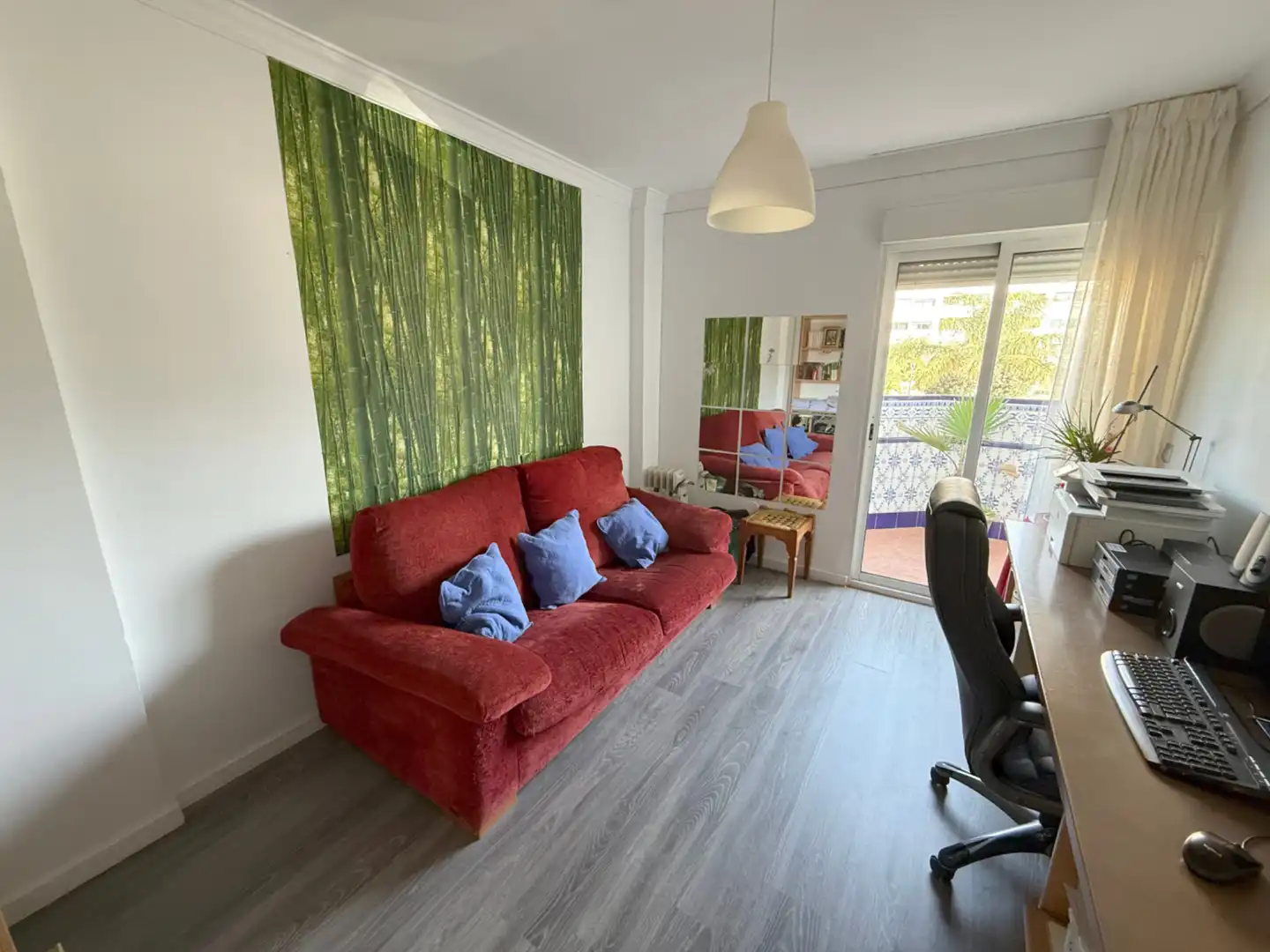Sala de estar de Piso en venta en Málaga con Terraza, Trastero y Amueblado