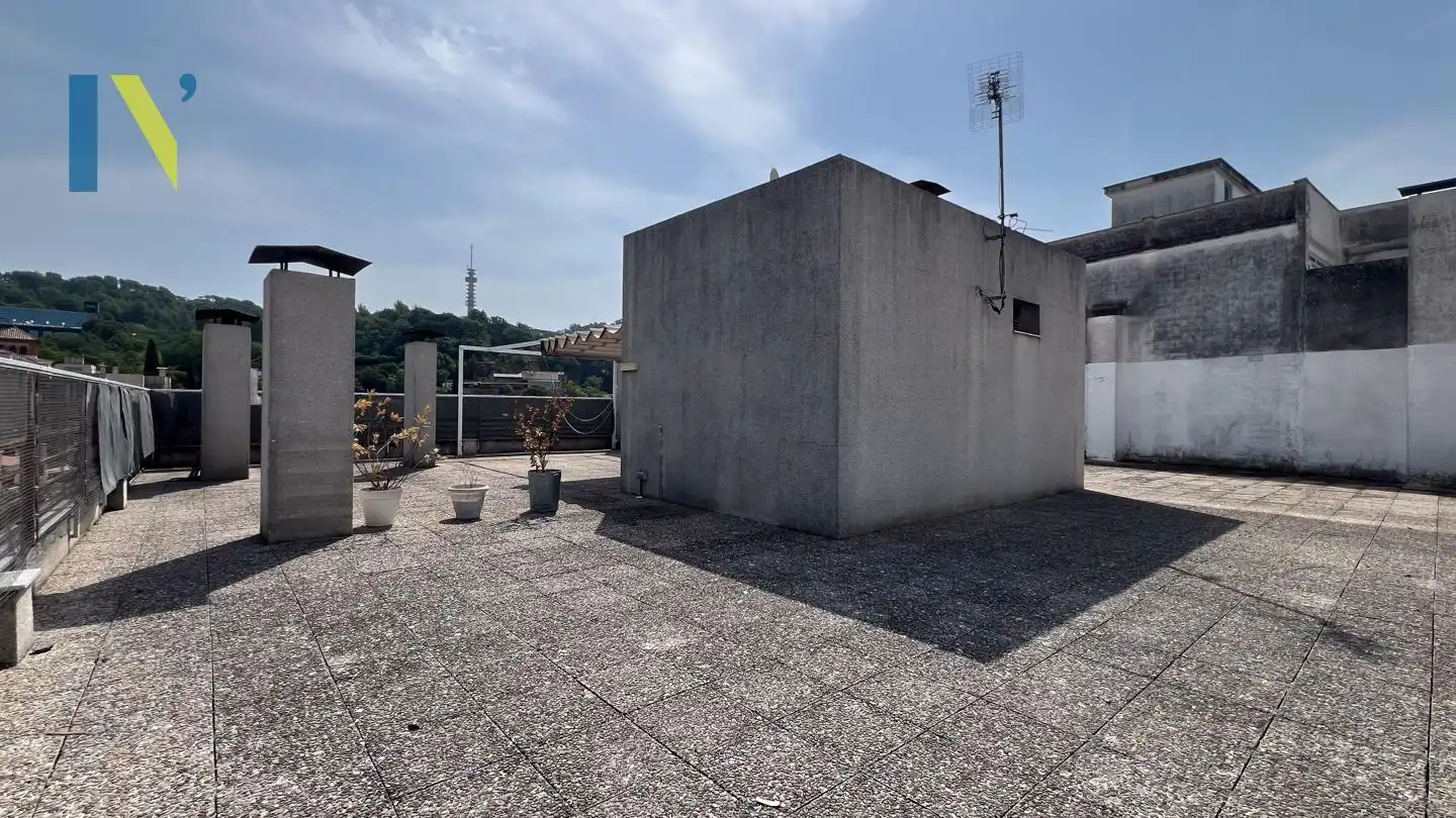Terrassa de Àtic de lloguer en Girona amb Aire condicionat i Terrassa