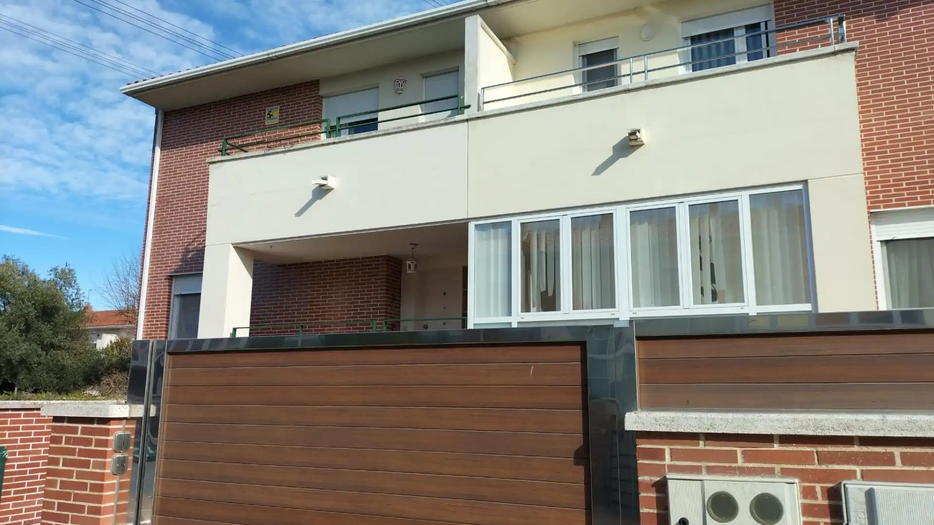 Vista exterior de Casa o chalet en venta en Villalobón con Calefacción, Jardín privado y Parquet