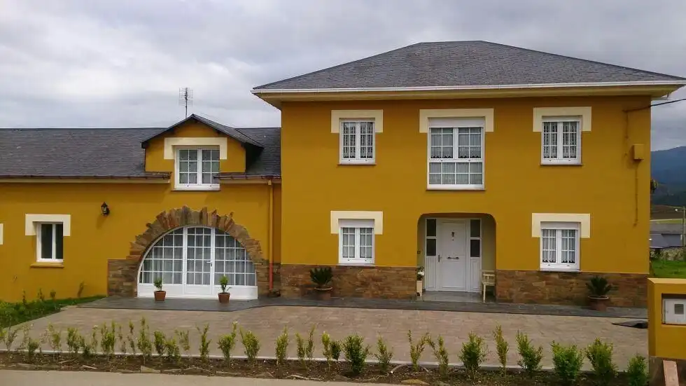 Vista exterior de Finca rústica en venta en Tapia de Casariego con Calefacción, Jardín privado y Parquet