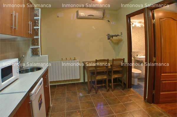 Kitchen of Apartment to rent in Salamanca Capital  with Heating and Furnished