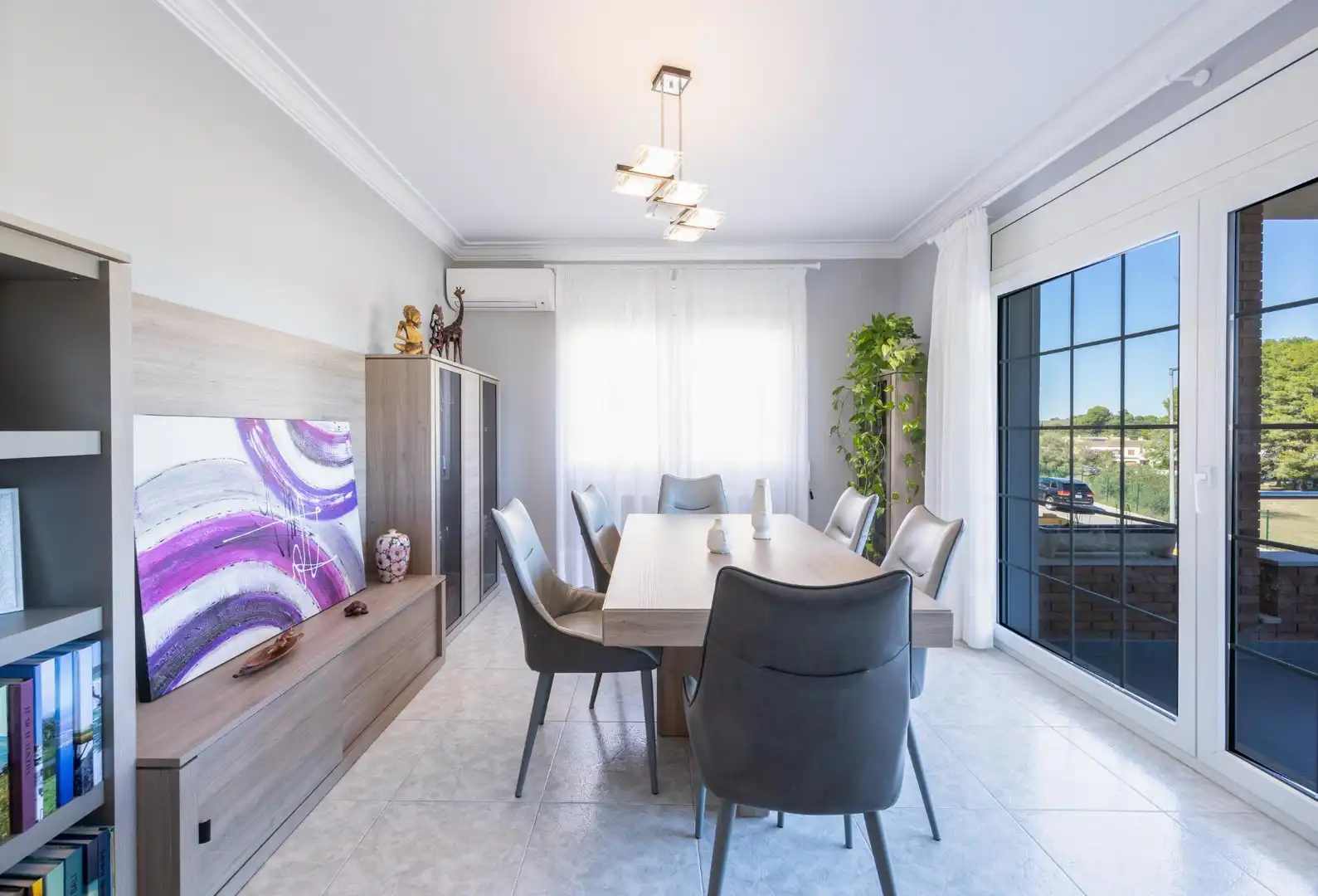 Comedor de Casa o chalet en venta en L'Escala con Aire acondicionado, Calefacción y Jardín privado