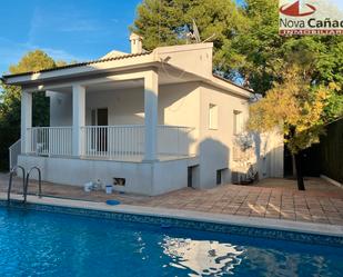 Swimming pool of House or chalet to rent in Paterna  with Air Conditioner, Terrace and Swimming Pool