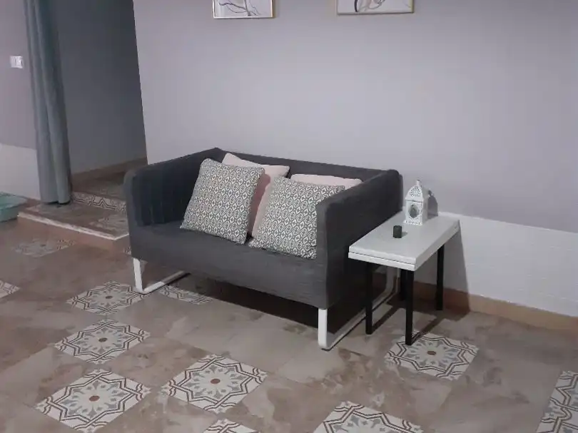 Sala d'estar de Planta baixa en venda en Zorita amb Jardí privat i Moblat