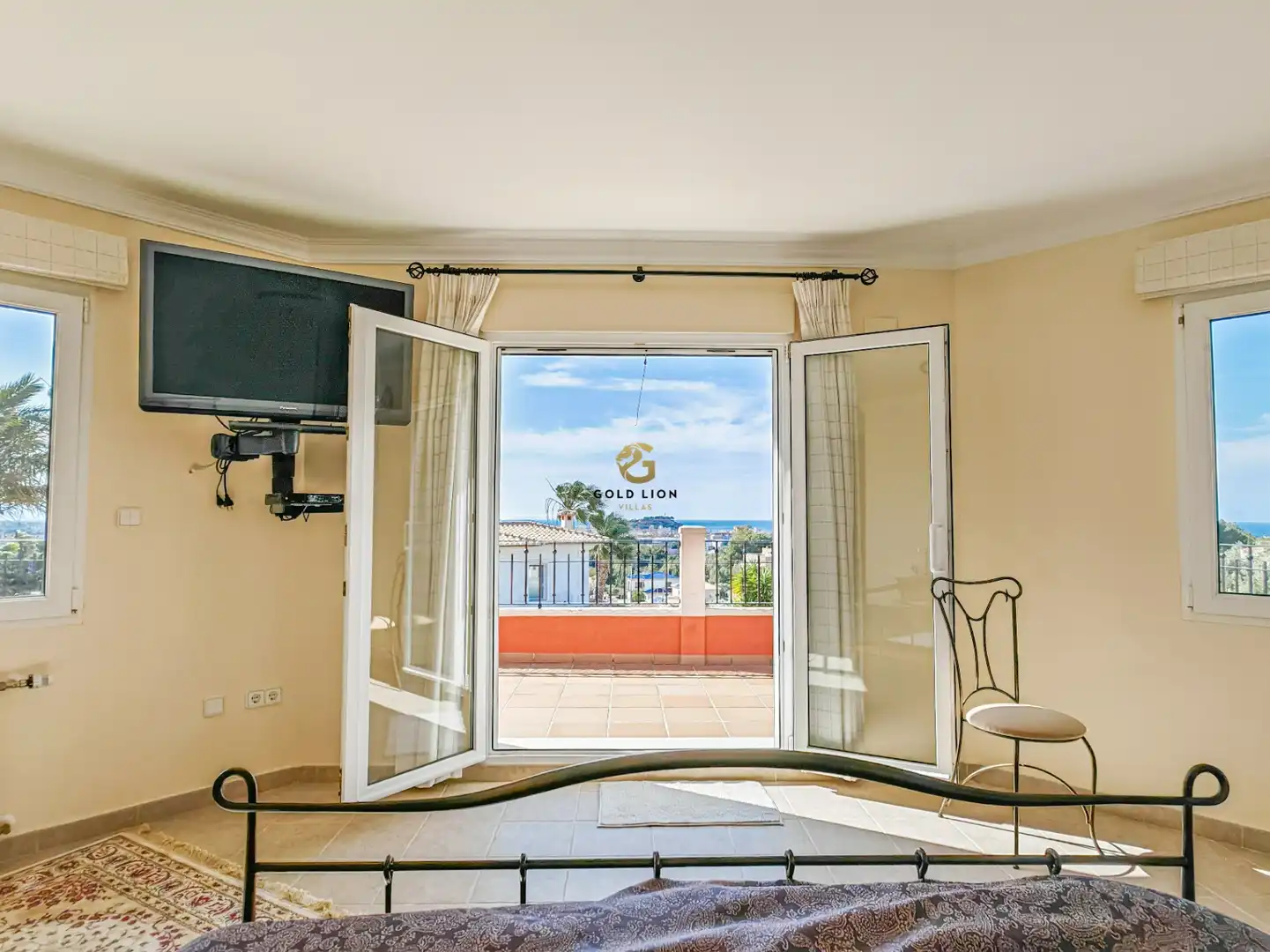 Bedroom of Houses for sale in Dénia  with Air Conditioner, Heating and Private garden
