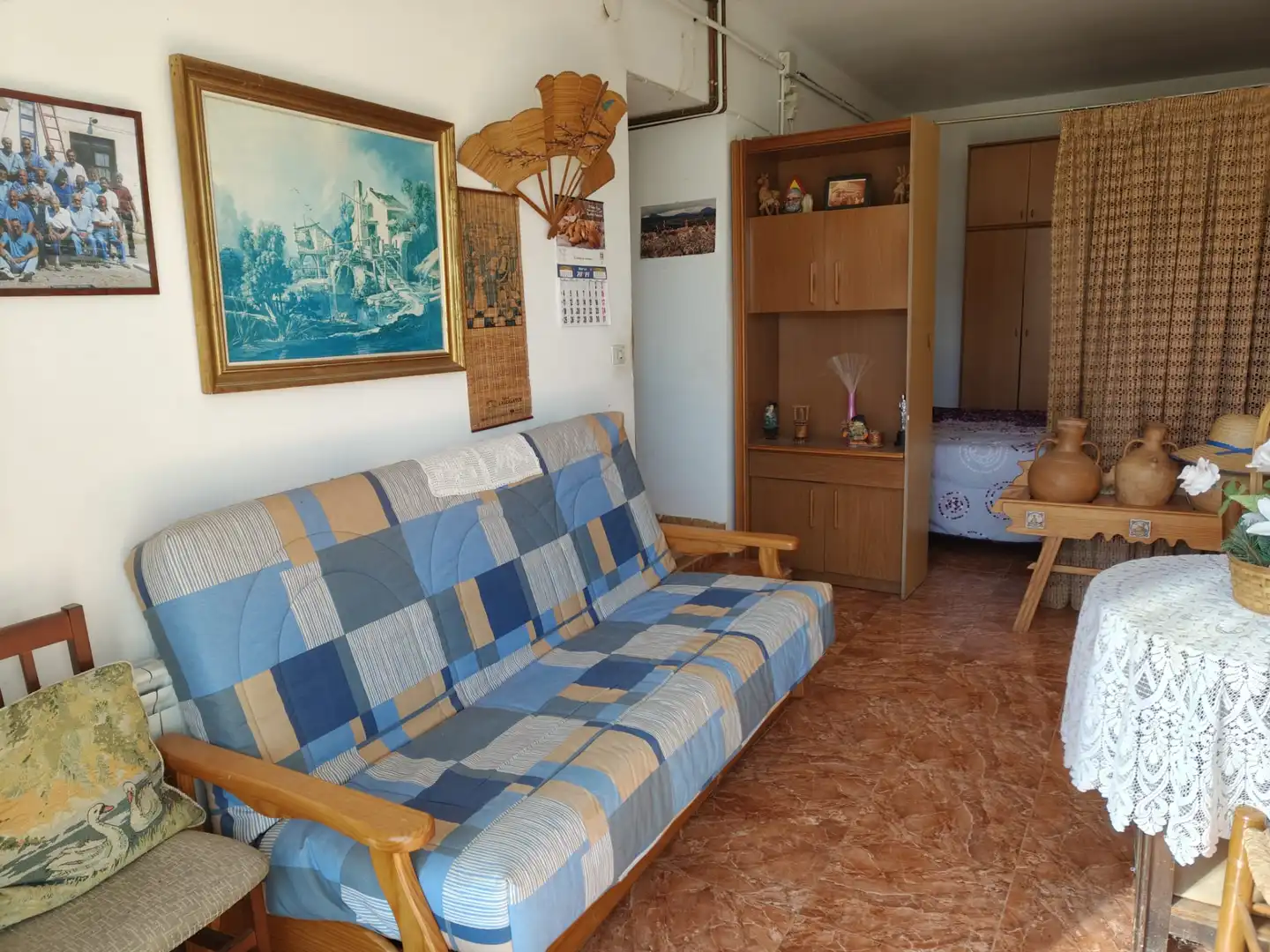 Sala d'estar de Casa o xalet en venda en Atzeneta del Maestrat amb Calefacció, Jardí privat i Terrassa
