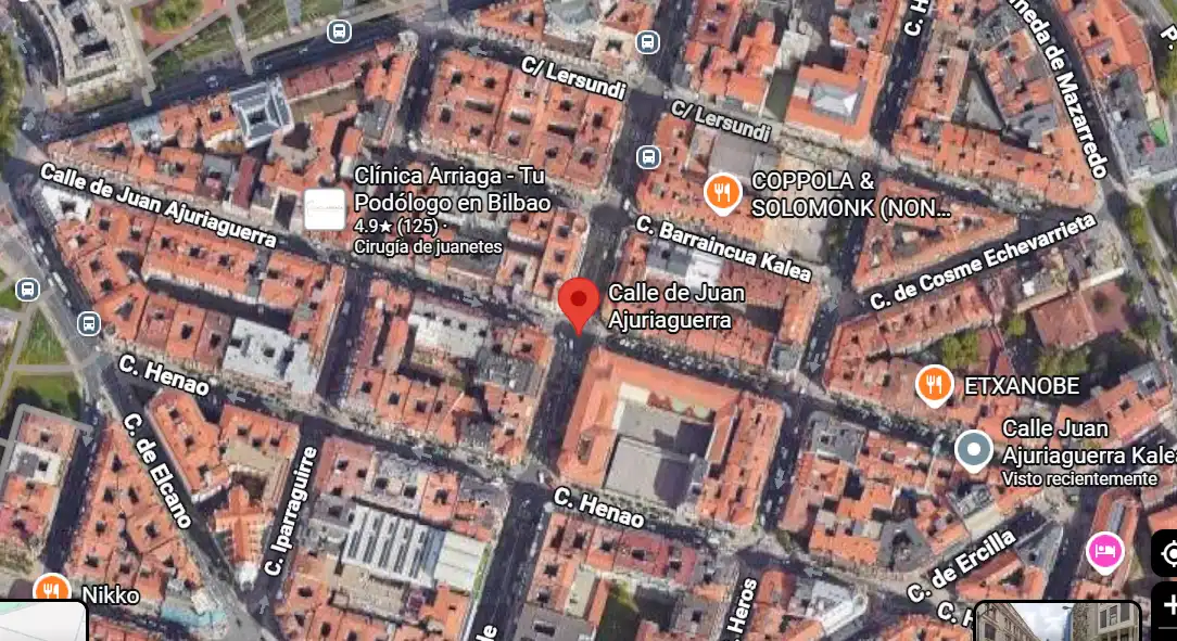 Vista exterior de Piso en venta en Bilbao  con Calefacción y Terraza
